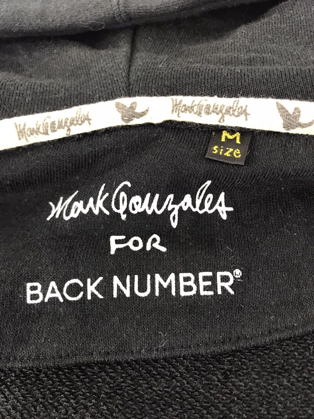 Japanese Brand Mark Gonzales X Back Number Spell Out Logo Unisex Hoodie Size S / US 4 / IT 40 - 5 Thumbnail
