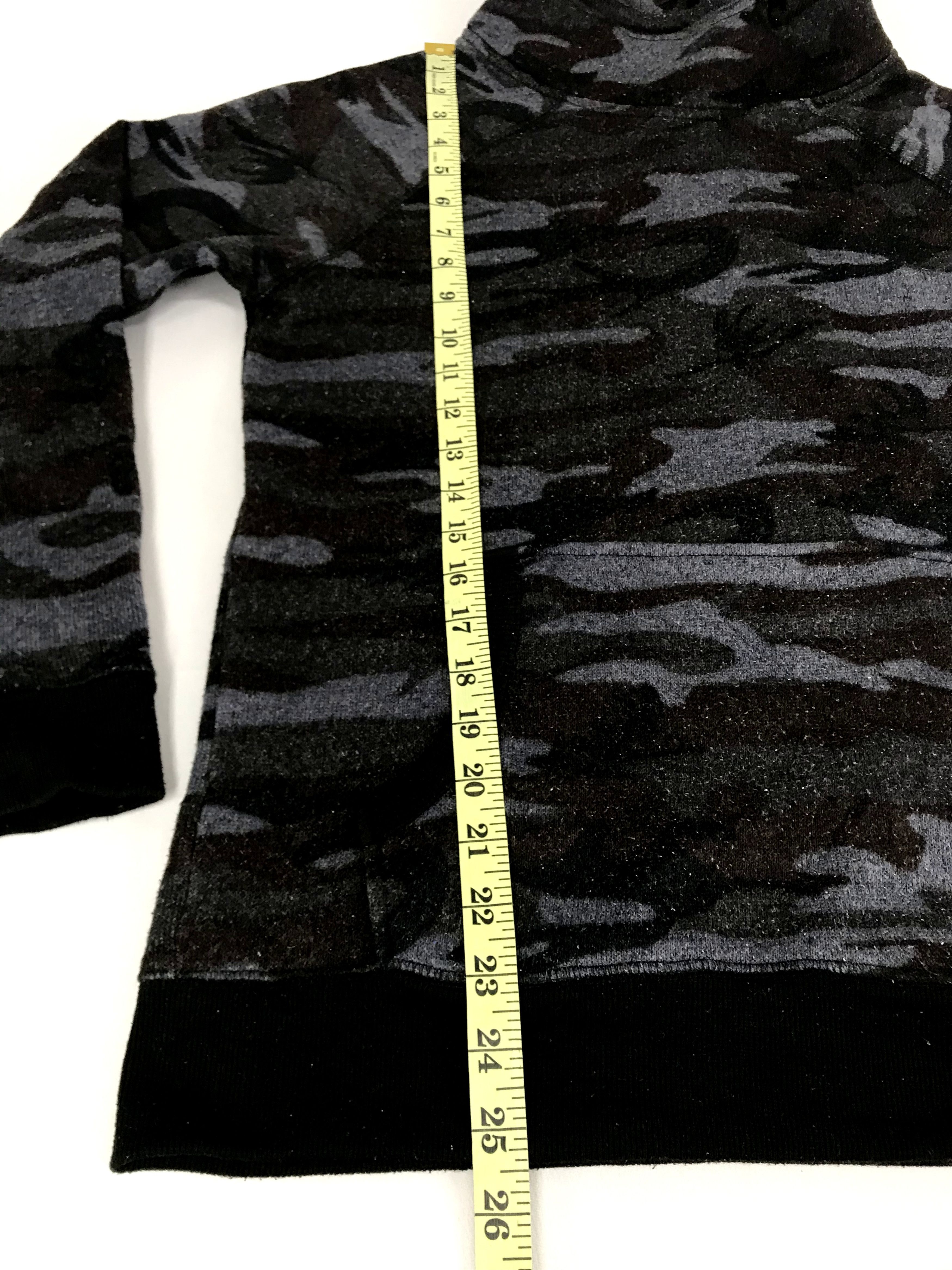 Japanese Brand Vintage Style Camouflage Double Focus Hoodie Sweatshirt Size US M / EU 48-50 / 2 - 8 Thumbnail