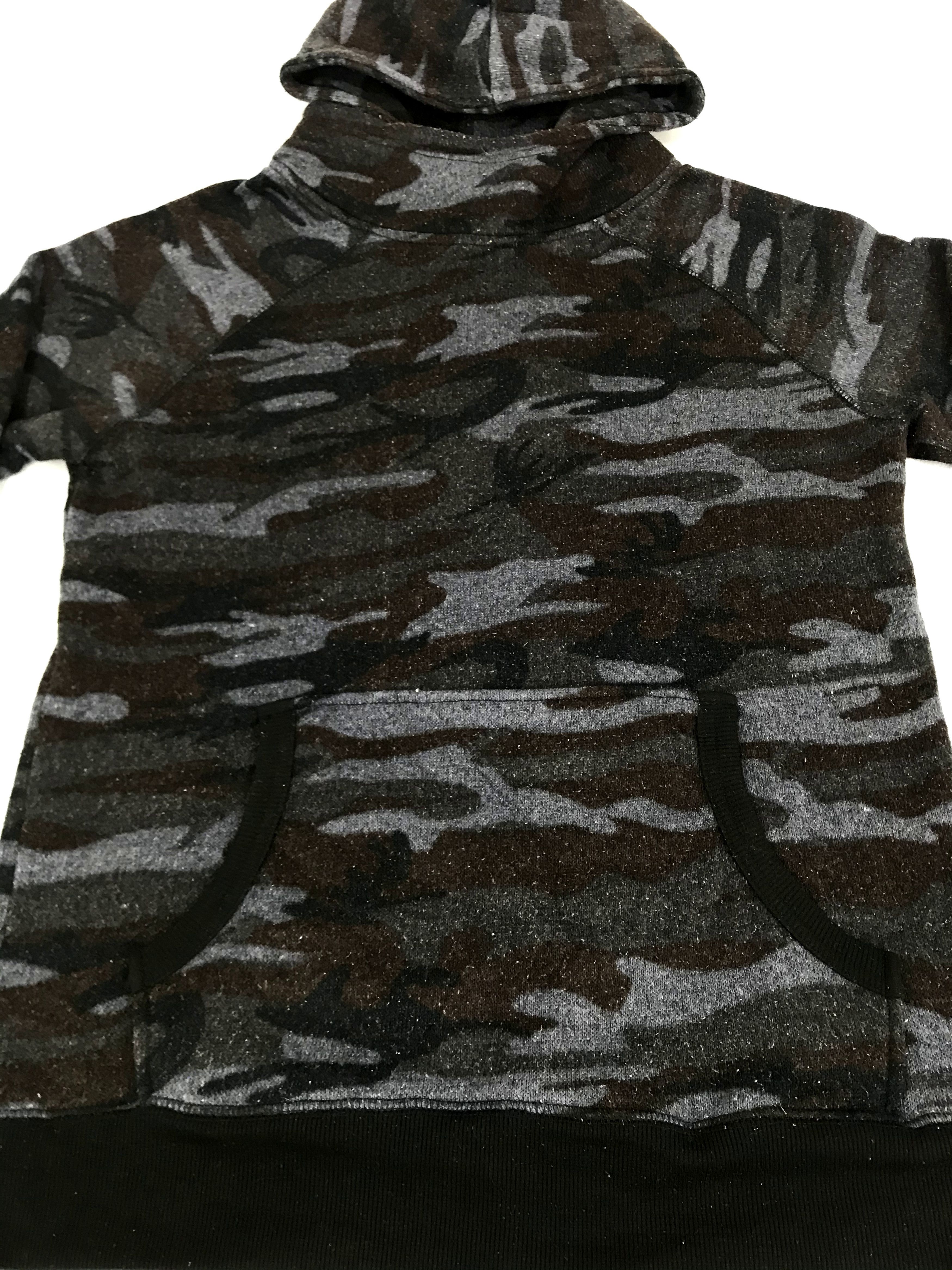 Japanese Brand Vintage Style Camouflage Double Focus Hoodie Sweatshirt Size US M / EU 48-50 / 2 - 3 Thumbnail