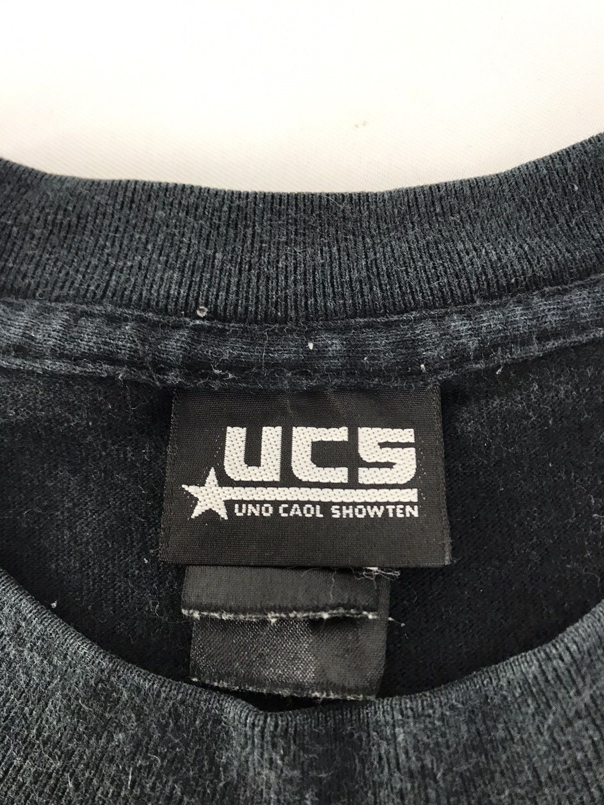 Japanese Brand UCS Uno Caol Showten Team Caoluno Spell Out Tee Size US M / EU 48-50 / 2 - 4 Thumbnail