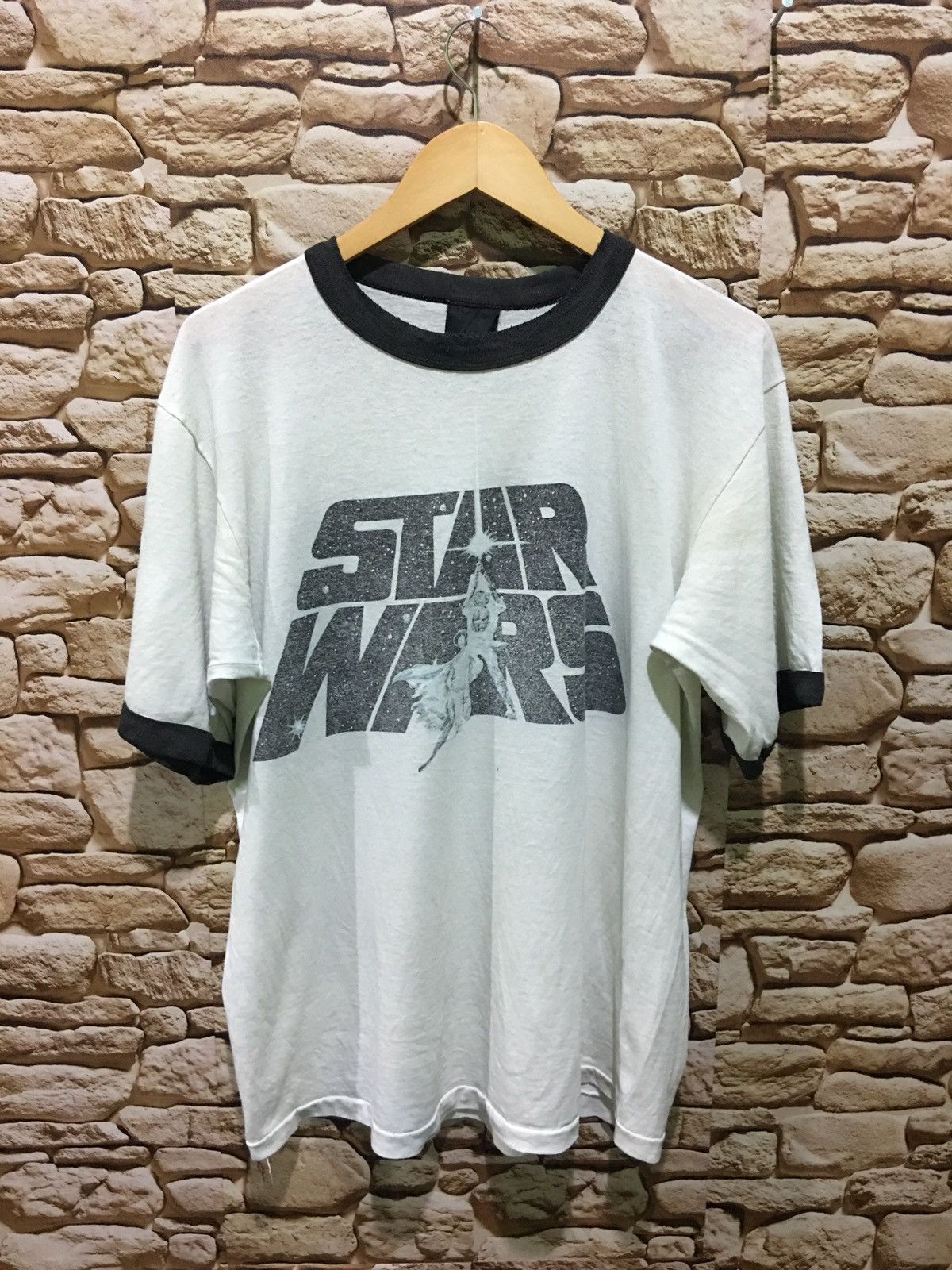 Star Wars Rare Vintage 90s star wars 1996 lucasfilm movie promo shirt Size US XL / EU 56 / 4 - 1 Thumbnail