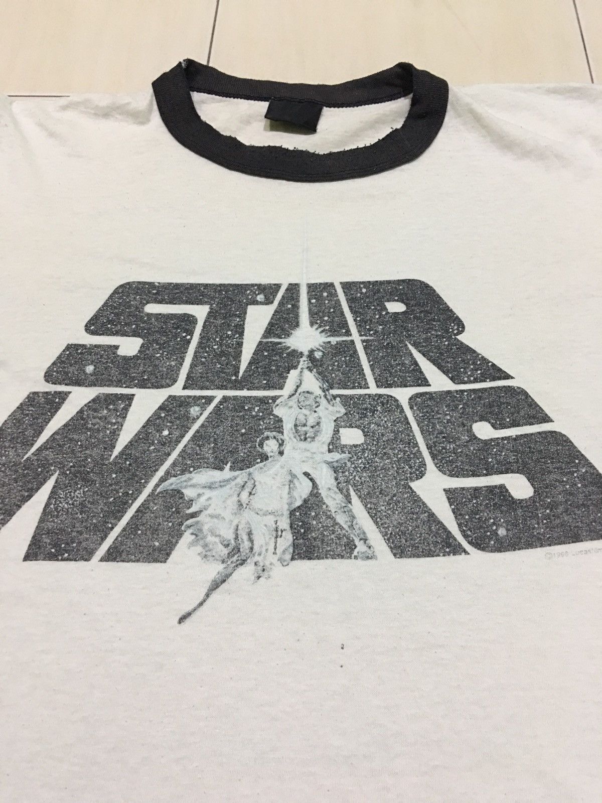 Star Wars Rare Vintage 90s star wars 1996 lucasfilm movie promo shirt Size US XL / EU 56 / 4 - 6 Thumbnail