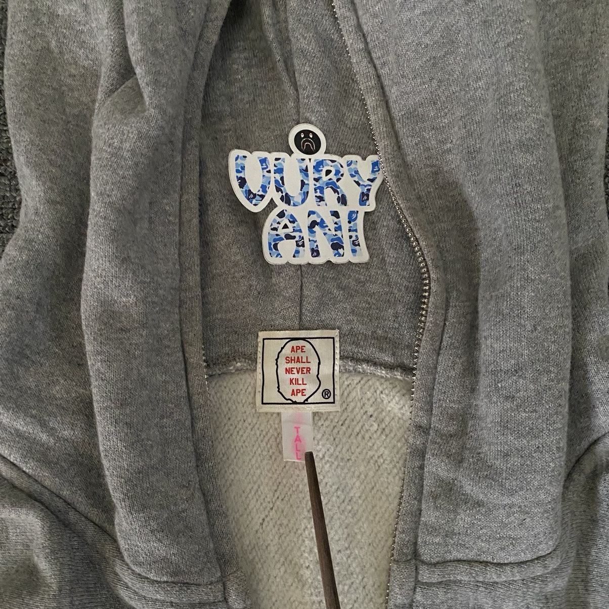 Bape × Kaws Bape x Kaws Big Ape Head Full Zip Hoodie Size S / US 4 / IT 40 - 5 Thumbnail