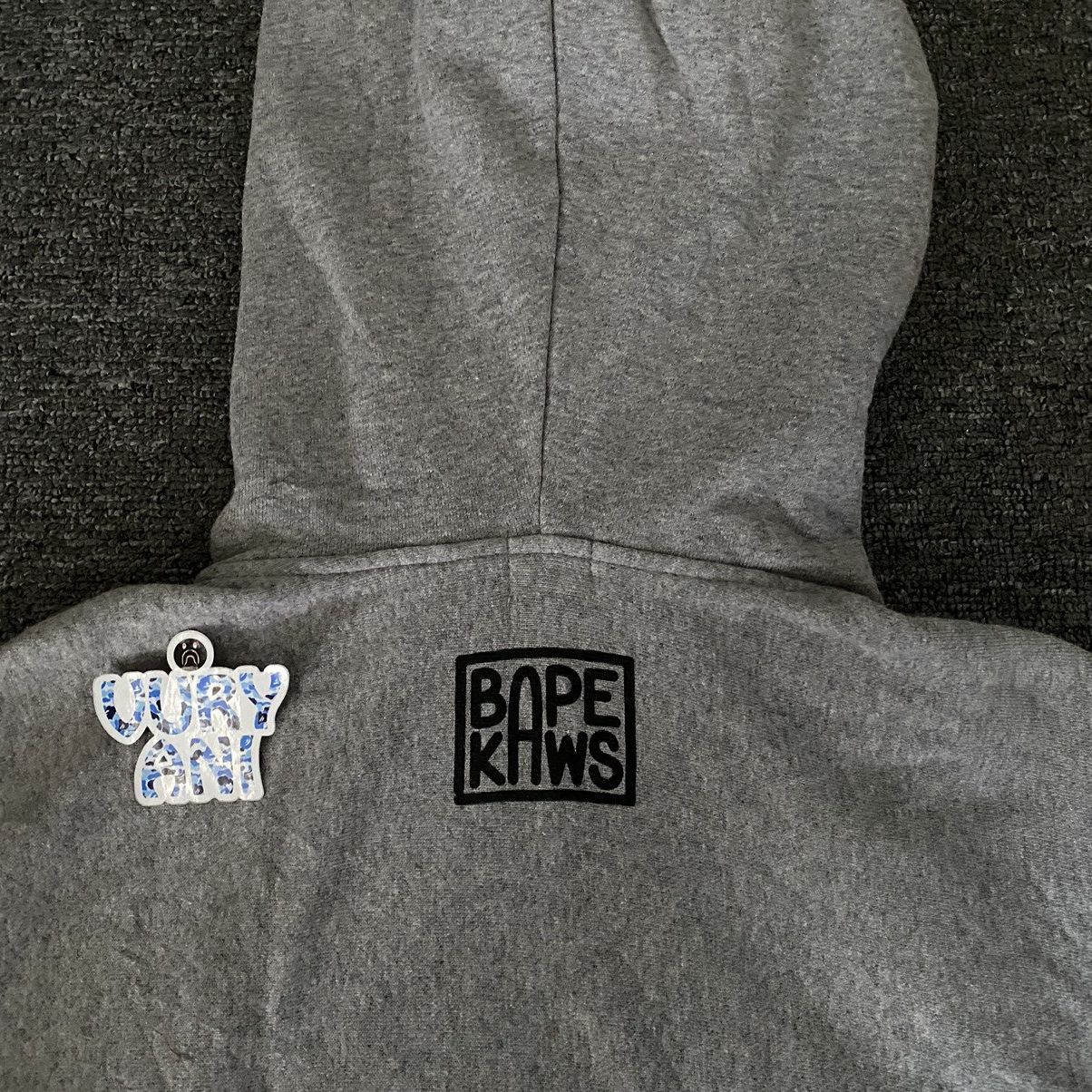 Bape × Kaws Bape x Kaws Big Ape Head Full Zip Hoodie Size S / US 4 / IT 40 - 4 Thumbnail