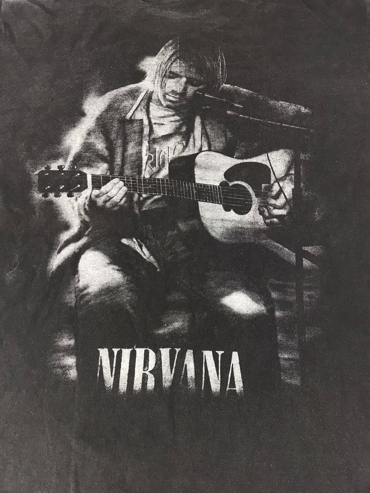 Band Tees Vintage 90s Nirvana Kurt Cobain Tee Grunge Rock Size US XL / EU 56 / 4 - 4 Thumbnail