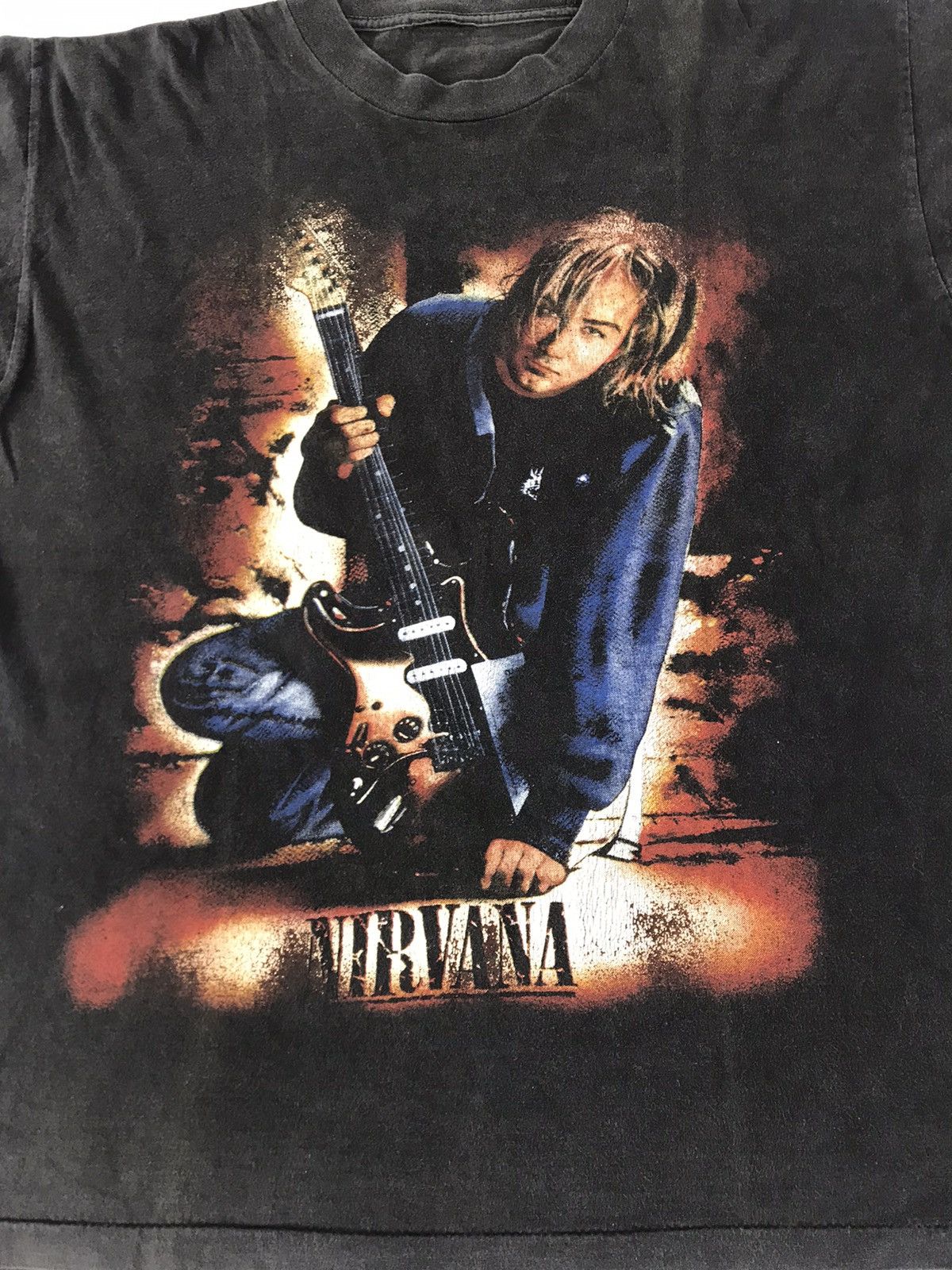 Band Tees Vintage 90s Nirvana Kurt Cobain Tee Grunge Rock Size US XL / EU 56 / 4 - 2 Thumbnail