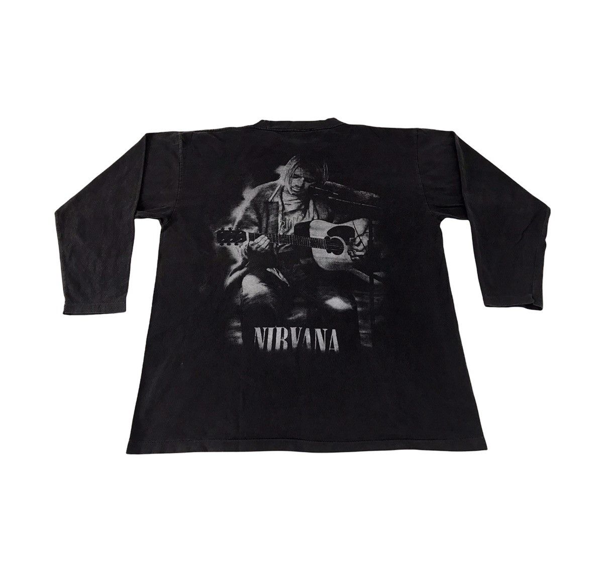 Band Tees Vintage 90s Nirvana Kurt Cobain Tee Grunge Rock Size US XL / EU 56 / 4 - 3 Thumbnail