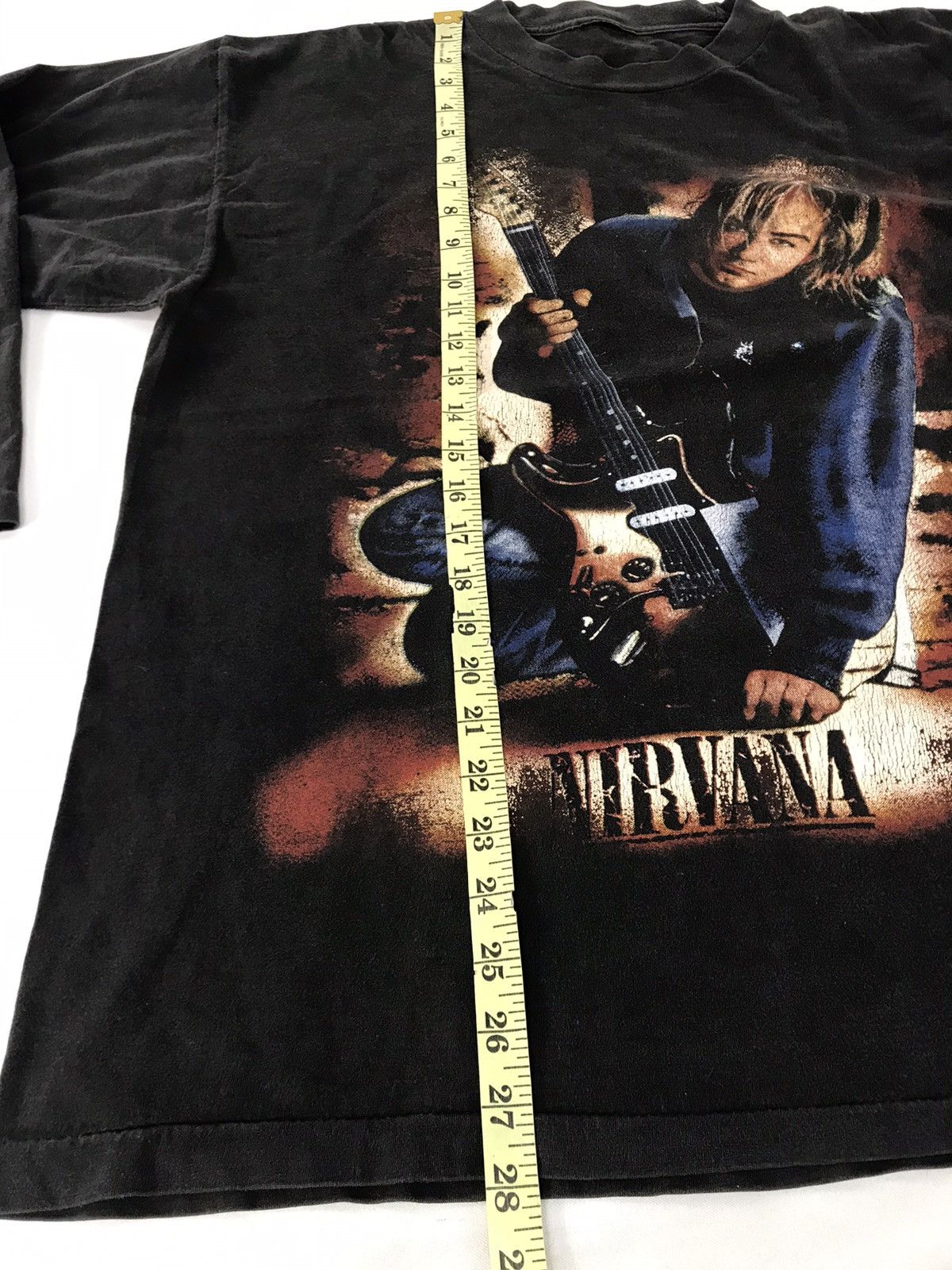 Band Tees Vintage 90s Nirvana Kurt Cobain Tee Grunge Rock Size US XL / EU 56 / 4 - 6 Thumbnail