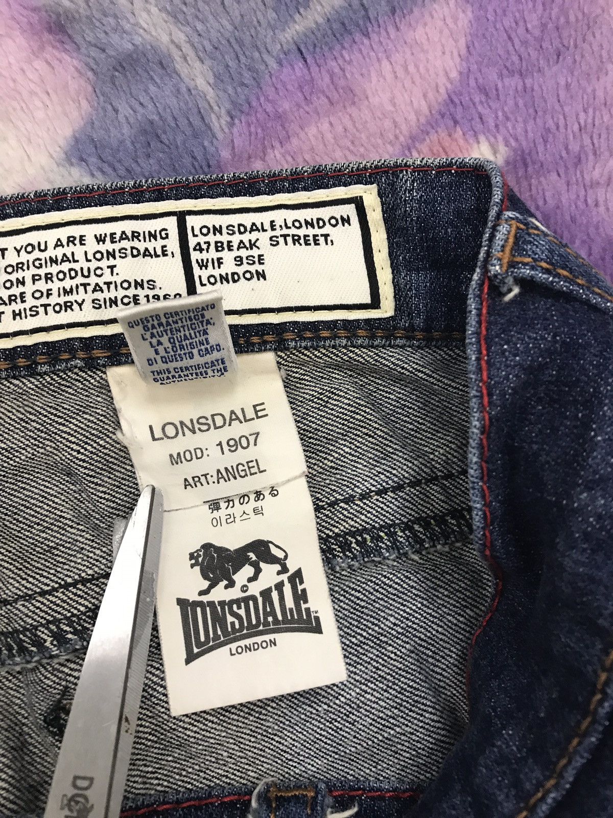Lonsdale Lonsdale London Denim Jeans Pant Blue Indigo Button Size 30" / US 8 / IT 44 - 10 Thumbnail