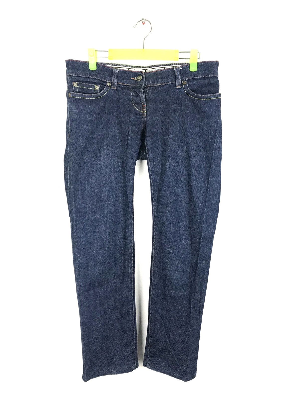 Lonsdale Lonsdale London Denim Jeans Pant Blue Indigo Button Size 30" / US 8 / IT 44 - 2 Thumbnail
