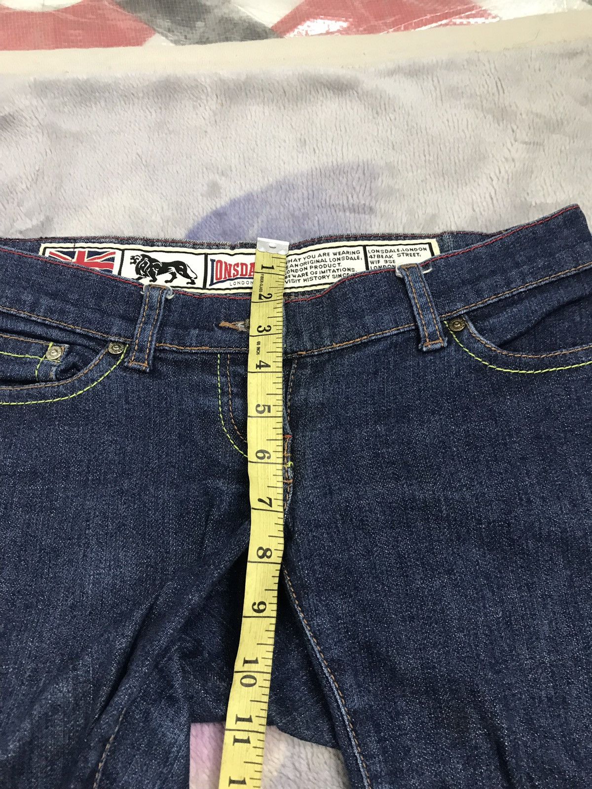 Lonsdale Lonsdale London Denim Jeans Pant Blue Indigo Button Size 30" / US 8 / IT 44 - 15 Thumbnail