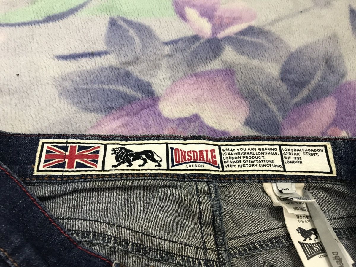 Lonsdale Lonsdale London Denim Jeans Pant Blue Indigo Button Size 30" / US 8 / IT 44 - 7 Thumbnail