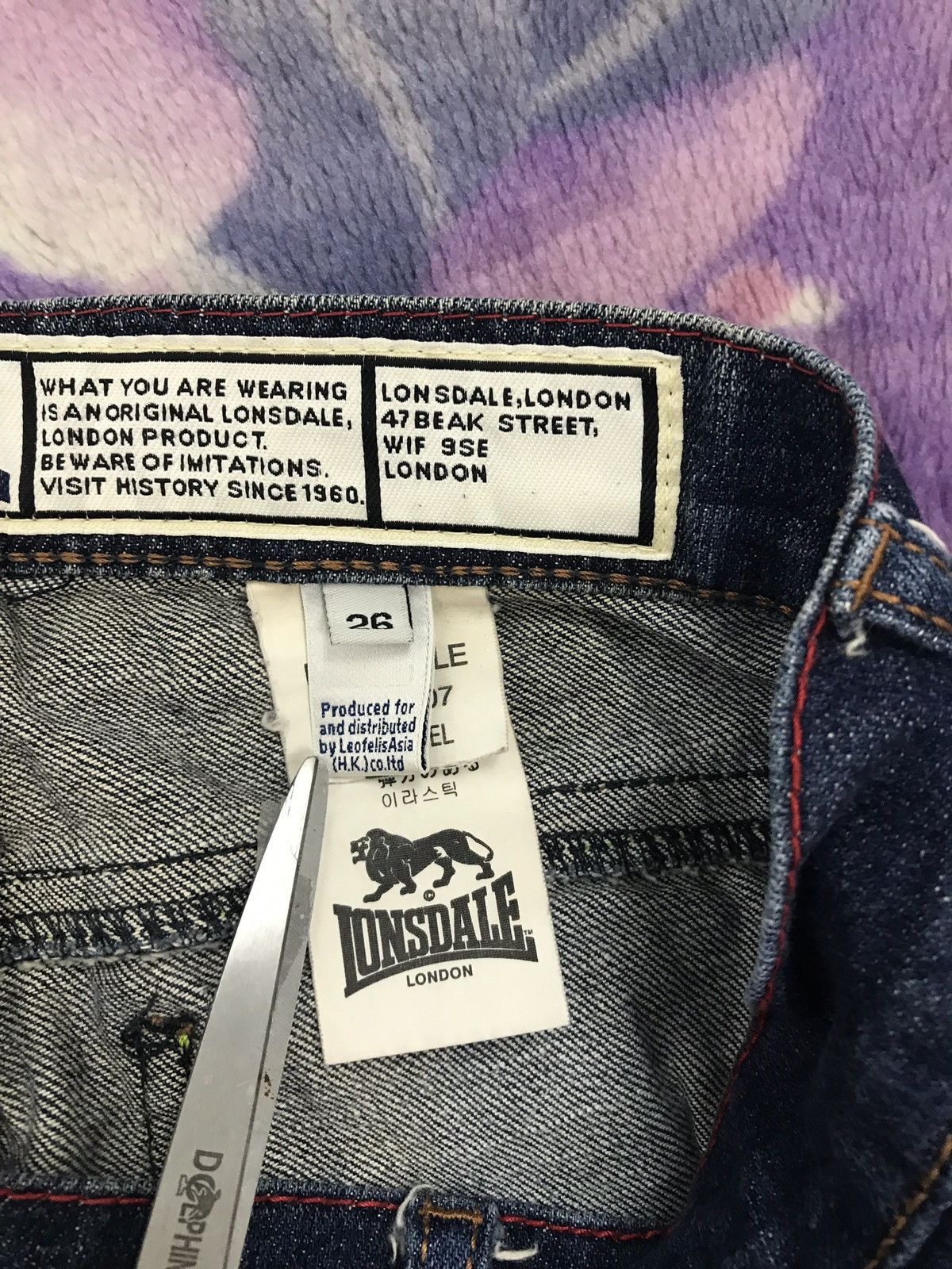 Lonsdale Lonsdale London Denim Jeans Pant Blue Indigo Button Size 30" / US 8 / IT 44 - 8 Thumbnail