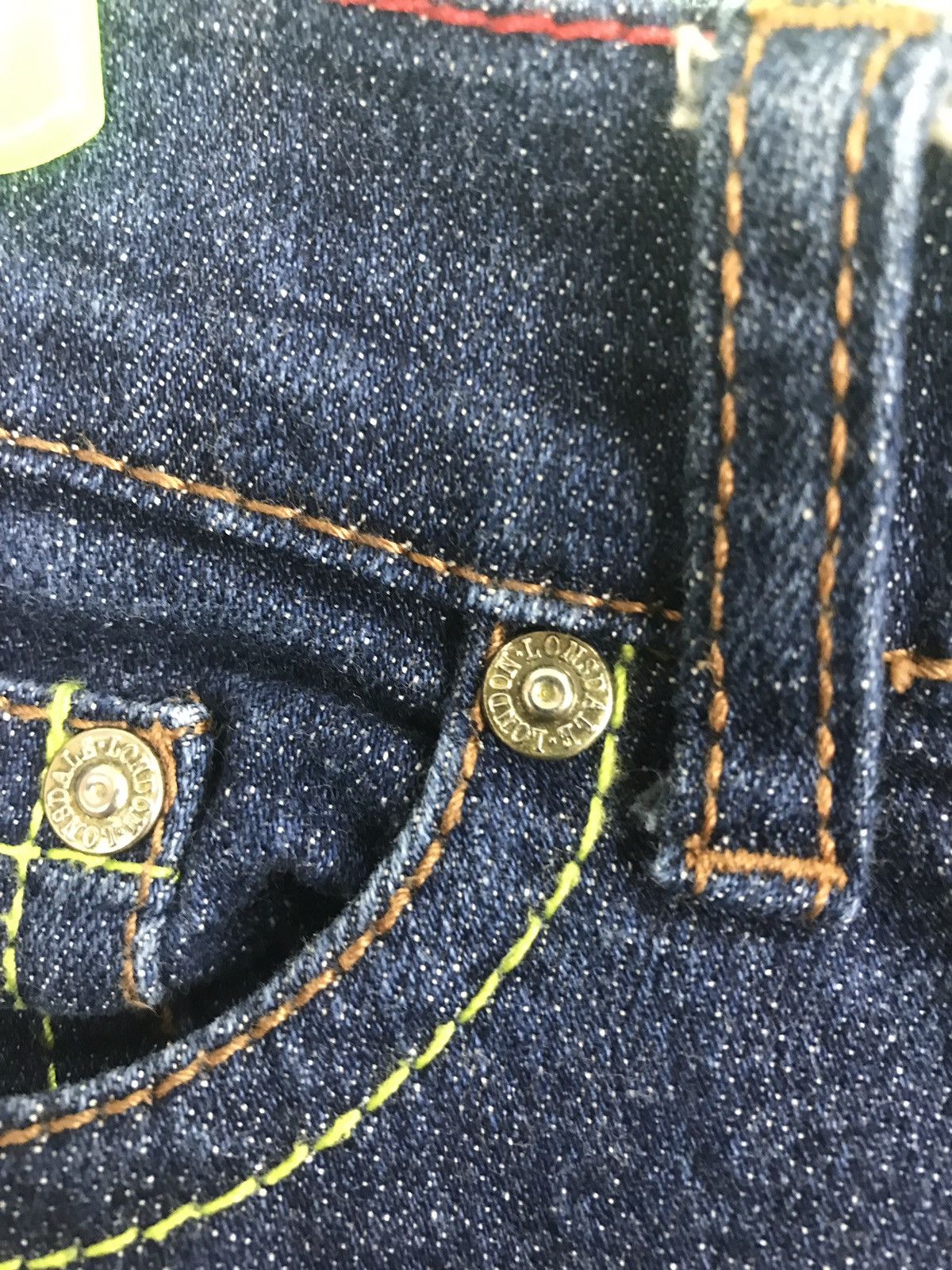 Lonsdale Lonsdale London Denim Jeans Pant Blue Indigo Button Size 30" / US 8 / IT 44 - 6 Thumbnail