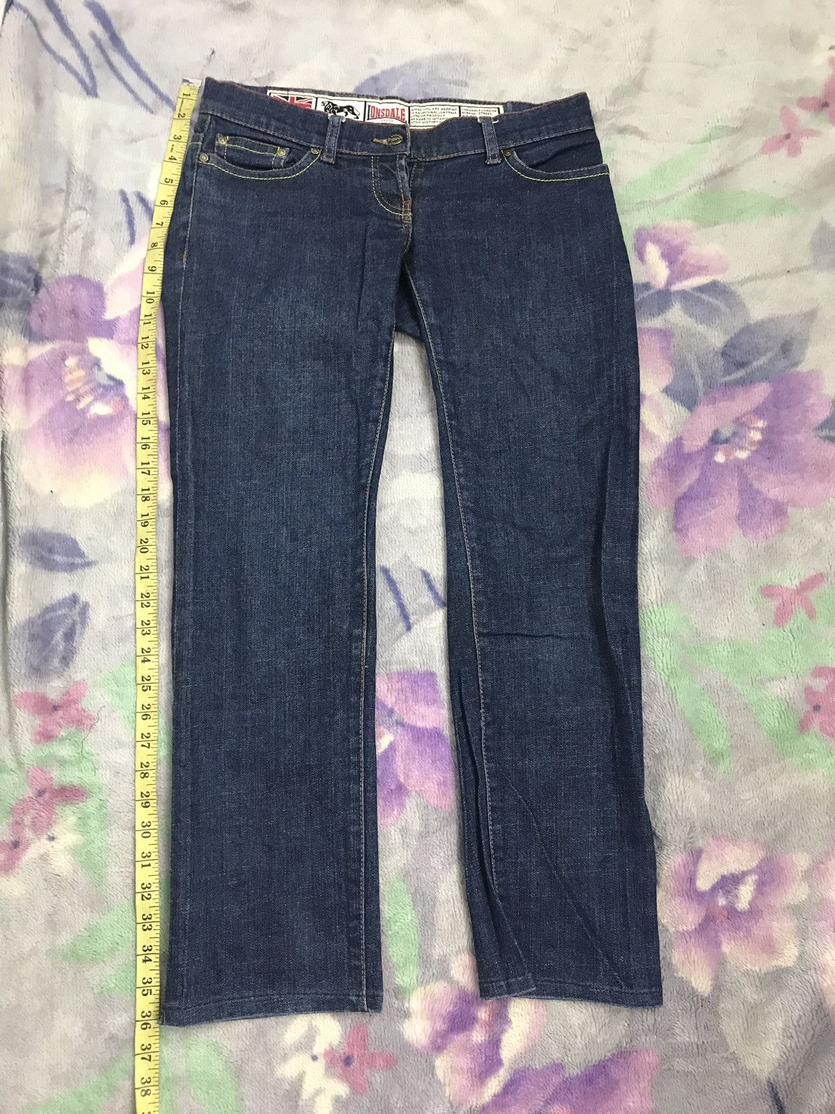 Lonsdale Lonsdale London Denim Jeans Pant Blue Indigo Button Size 30" / US 8 / IT 44 - 13 Thumbnail