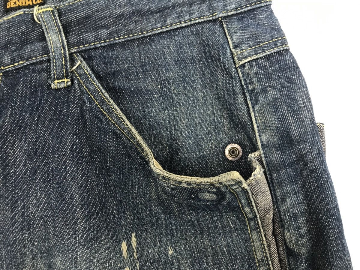 If Six Was Nine Real Mad Hectic Distressed Denim Jeans Trouser Size US 33 - 8 Thumbnail