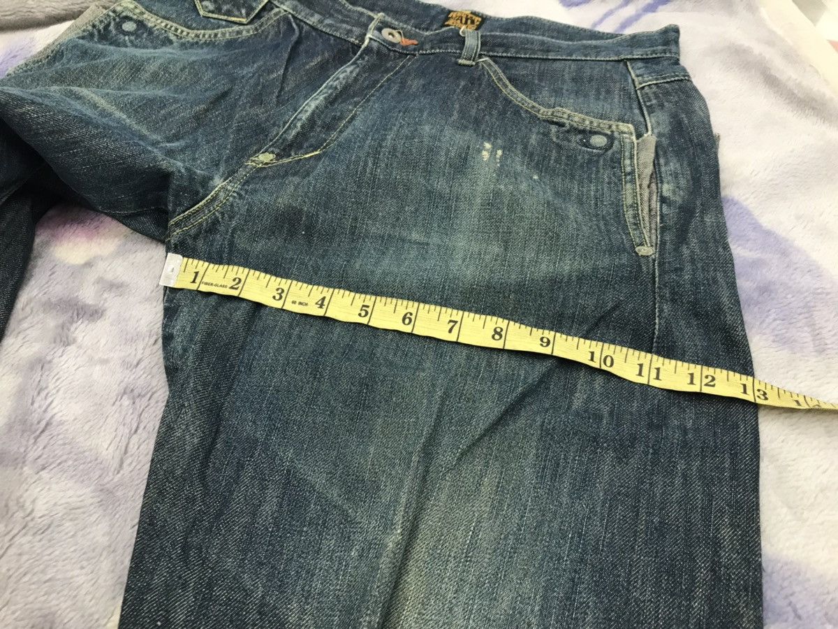 If Six Was Nine Real Mad Hectic Distressed Denim Jeans Trouser Size US 33 - 14 Thumbnail