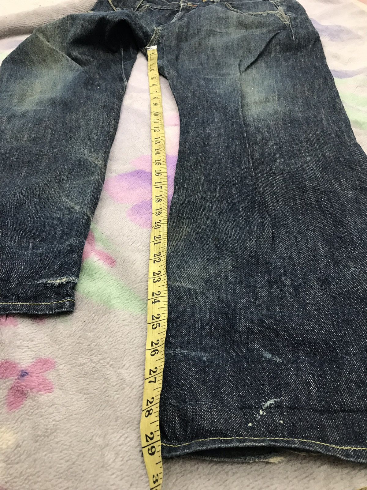 If Six Was Nine Real Mad Hectic Distressed Denim Jeans Trouser Size US 33 - 17 Thumbnail
