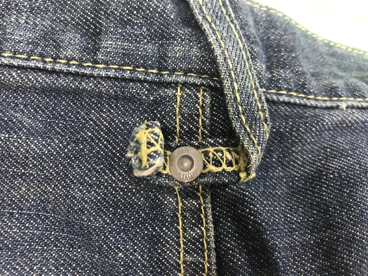 If Six Was Nine Real Mad Hectic Distressed Denim Jeans Trouser Size US 33 - 6 Thumbnail