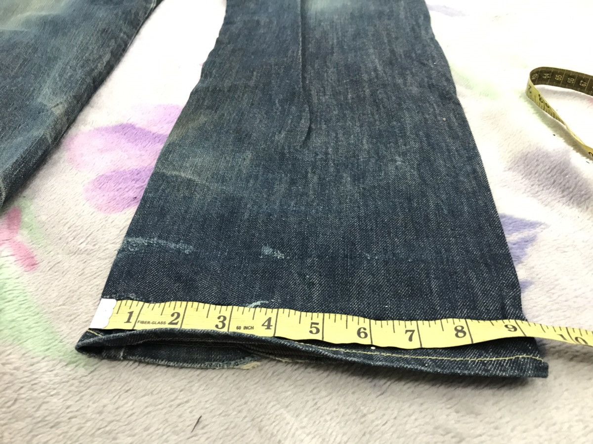 If Six Was Nine Real Mad Hectic Distressed Denim Jeans Trouser Size US 33 - 15 Thumbnail