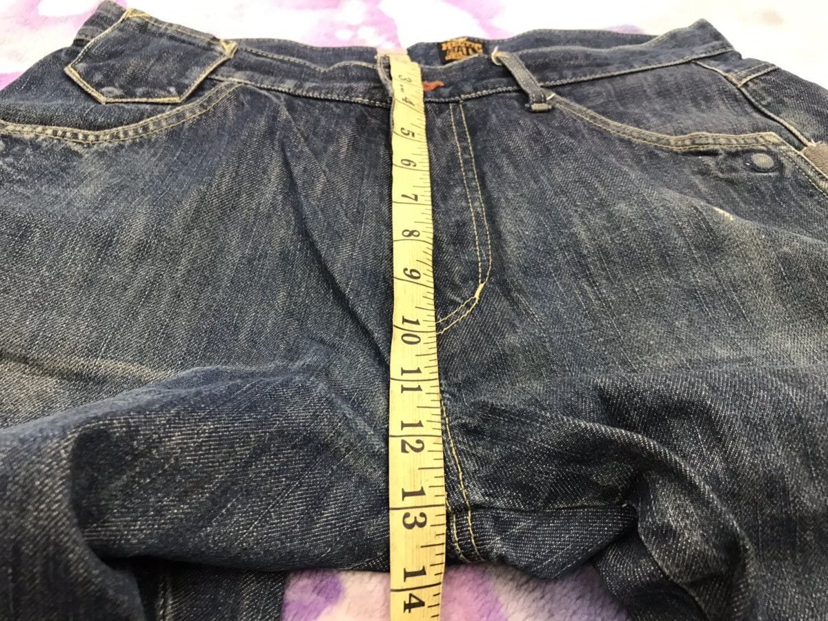 If Six Was Nine Real Mad Hectic Distressed Denim Jeans Trouser Size US 33 - 13 Thumbnail