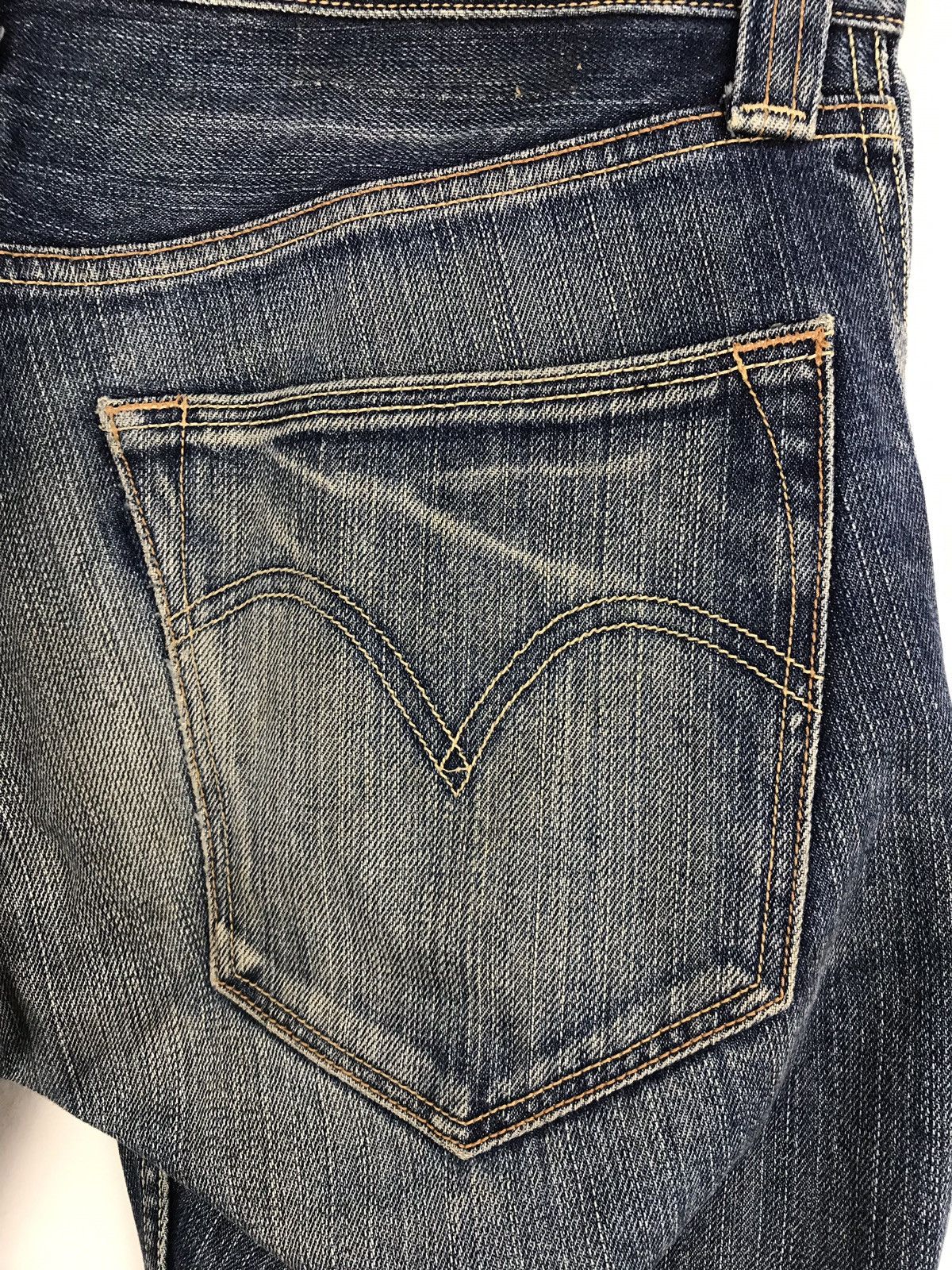 Levi's Levis Vintage Size 32 Distressed Denim Pant Indigo Jeans Size US 31 - 10 Thumbnail
