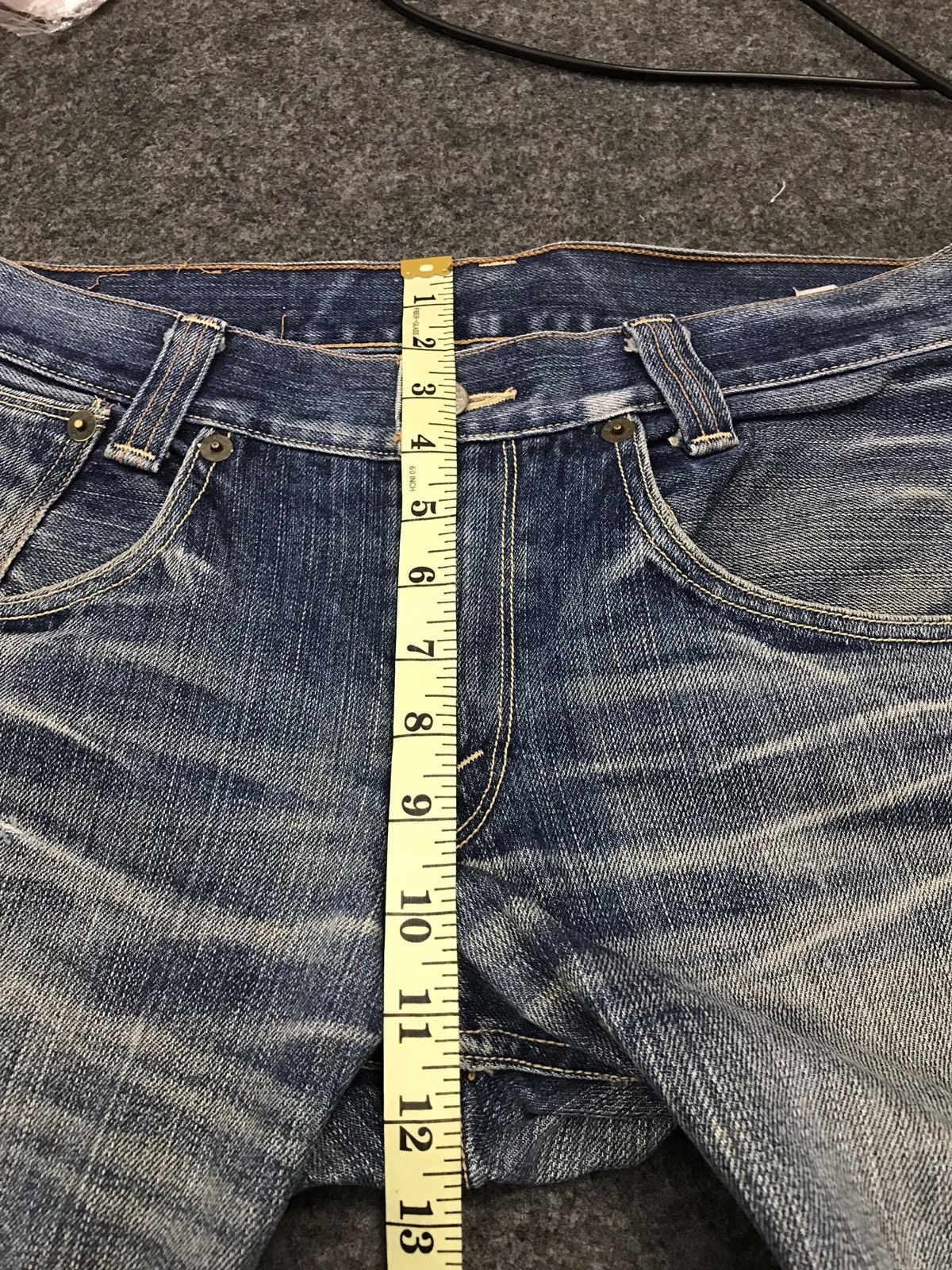 Levi's Levis Vintage Size 32 Distressed Denim Pant Indigo Jeans Size US 31 - 12 Thumbnail