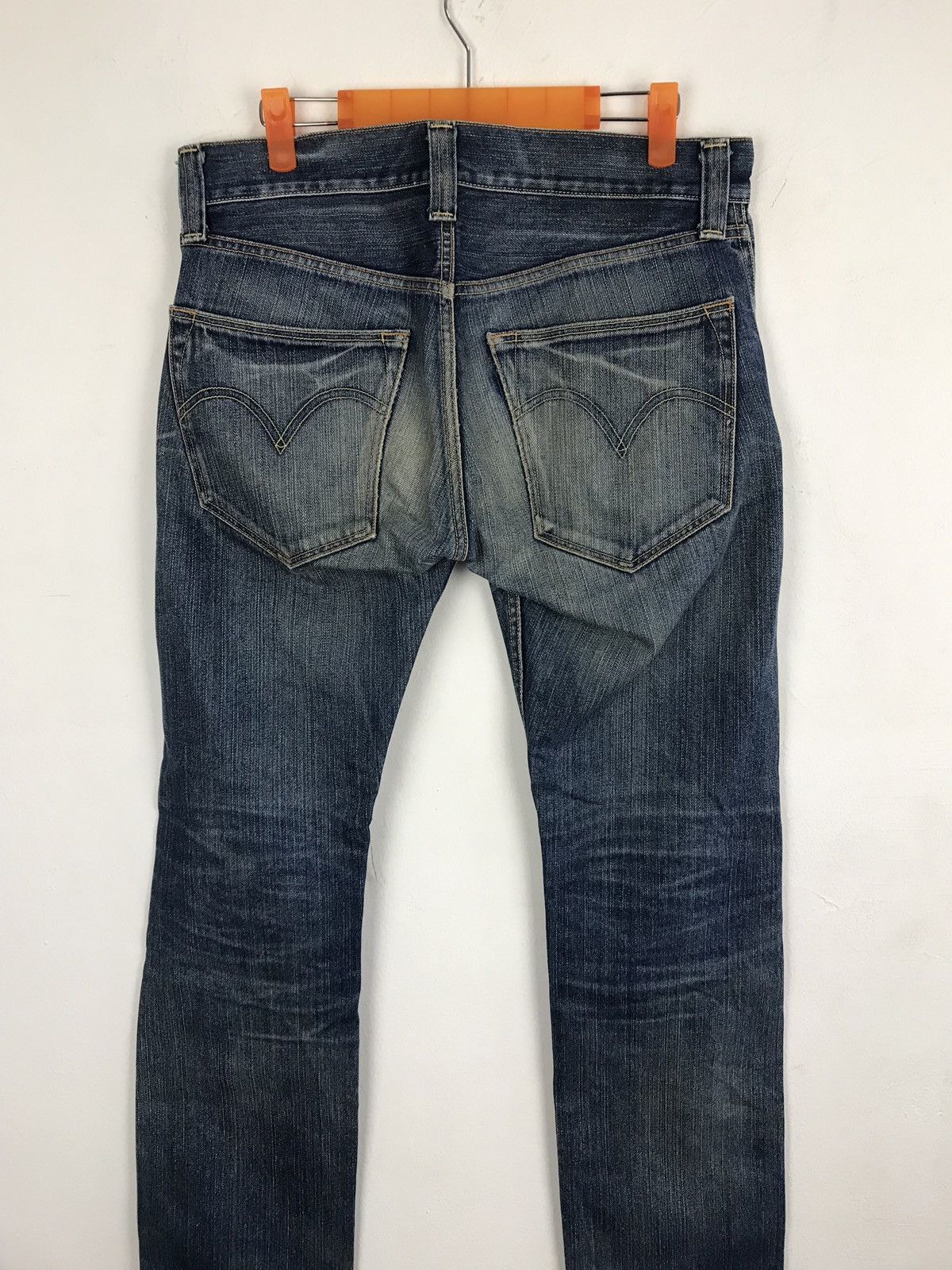 Levi's Levis Vintage Size 32 Distressed Denim Pant Indigo Jeans Size US 31 - 4 Thumbnail