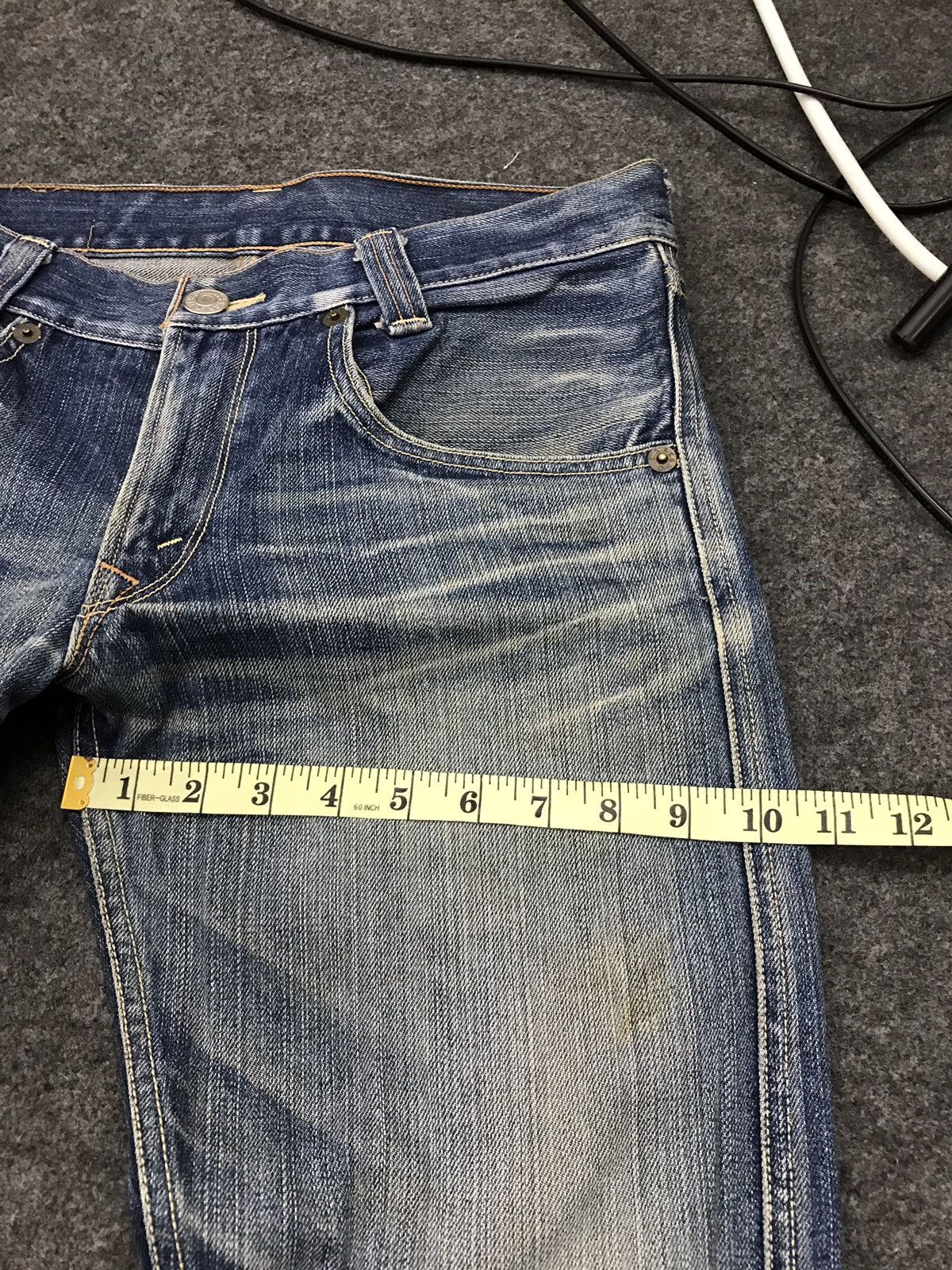 Levi's Levis Vintage Size 32 Distressed Denim Pant Indigo Jeans Size US 31 - 13 Thumbnail