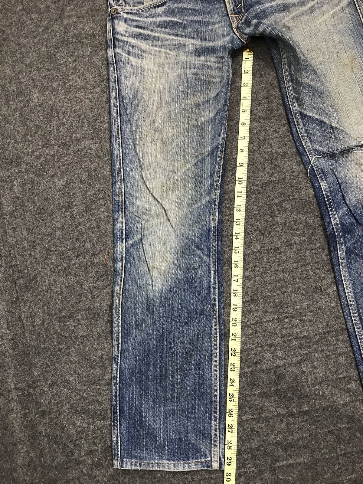Levi's Levis Vintage Size 32 Distressed Denim Pant Indigo Jeans Size US 31 - 15 Thumbnail