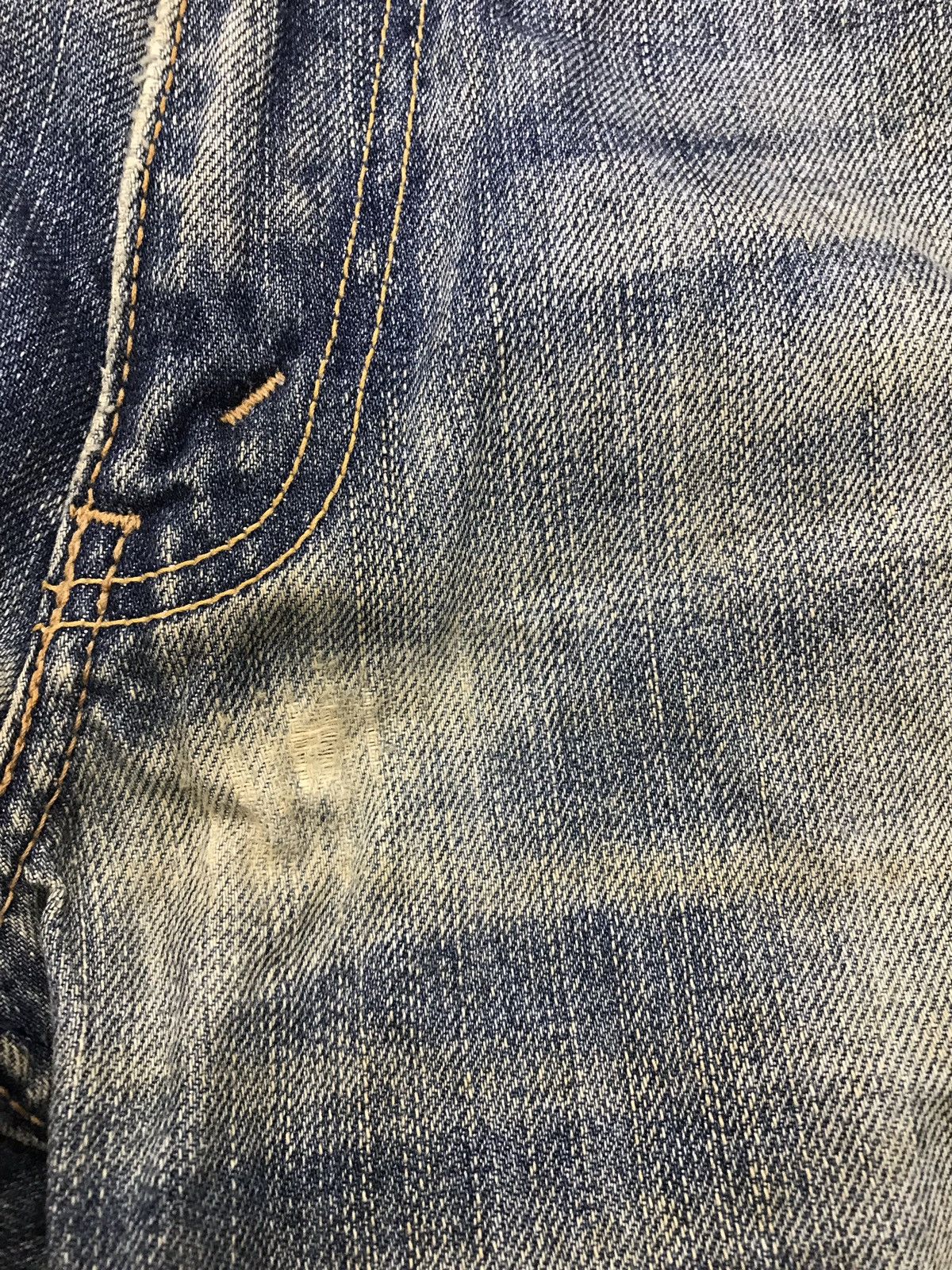 Levi's Levi’s Blue Denim Jeans Pant Distressed 702 703 Size US 30 / EU 46 - 19 Thumbnail