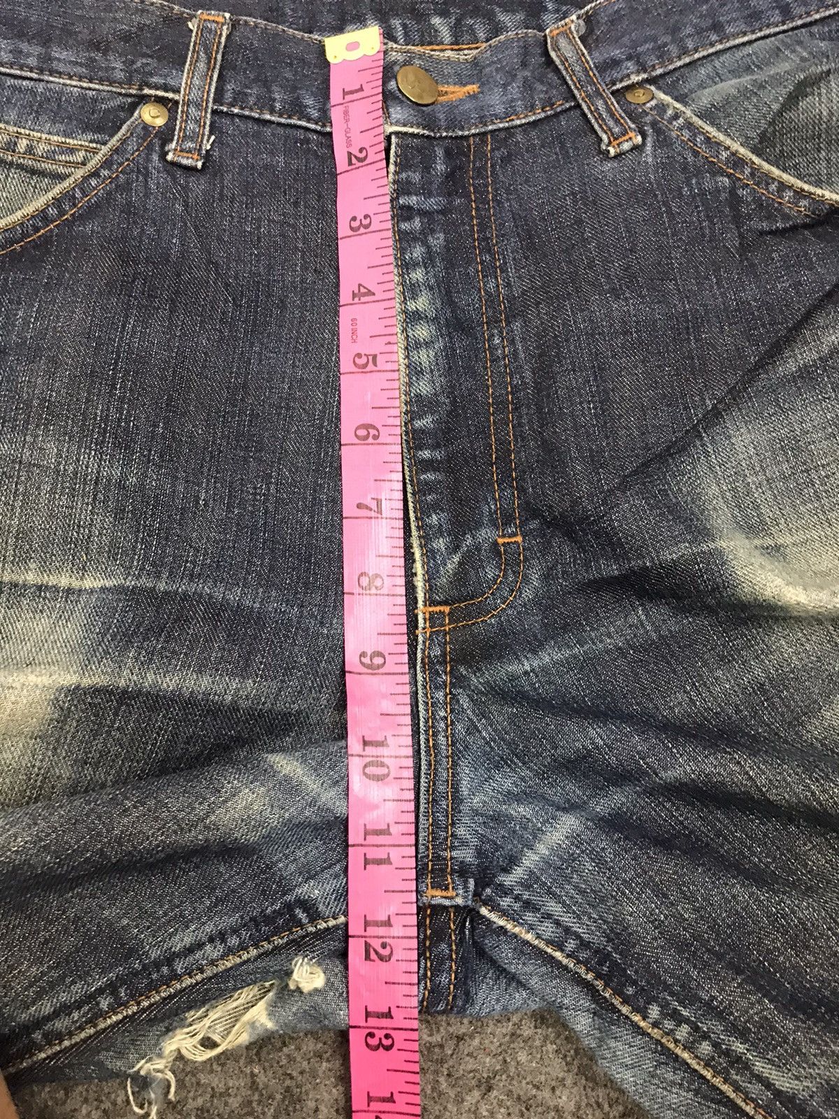 Lee LEE MR Straight Cut Denim Vintage 90s Jeans Men Size US 33 - 10 Thumbnail
