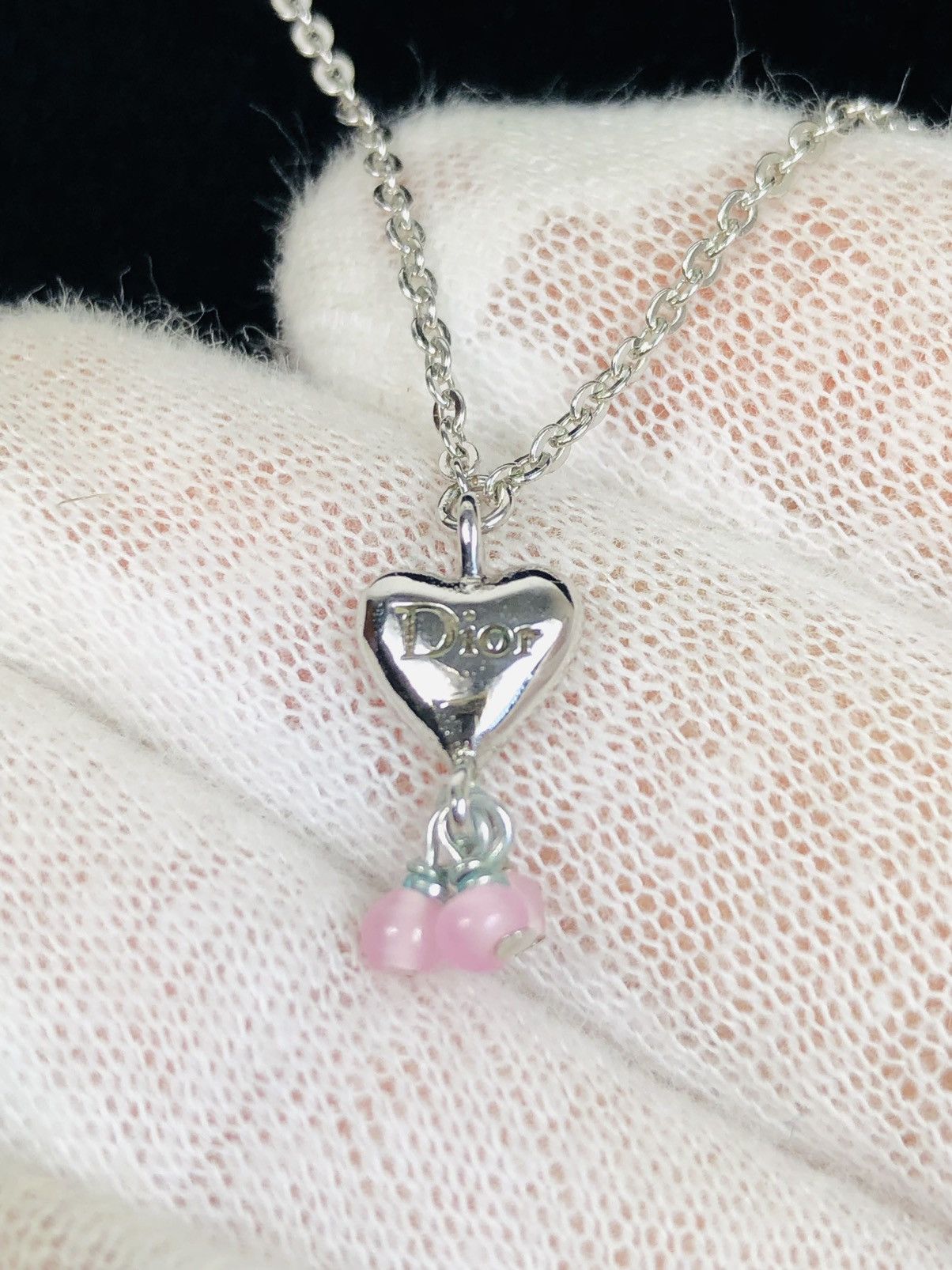 Dior Dior mini heart necklace Size ONE SIZE - 2 Thumbnail