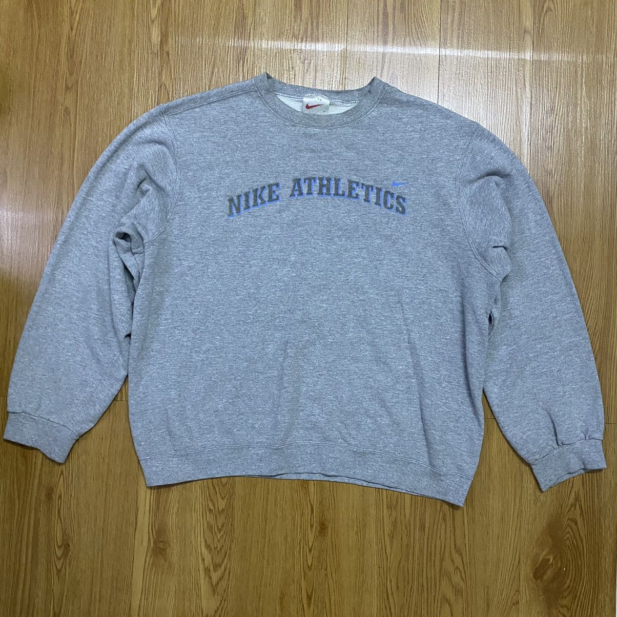 Nike Vintage Nike Athletics Spellout Sweatshirt Size US L / EU 52-54 / 3 - 1 Thumbnail