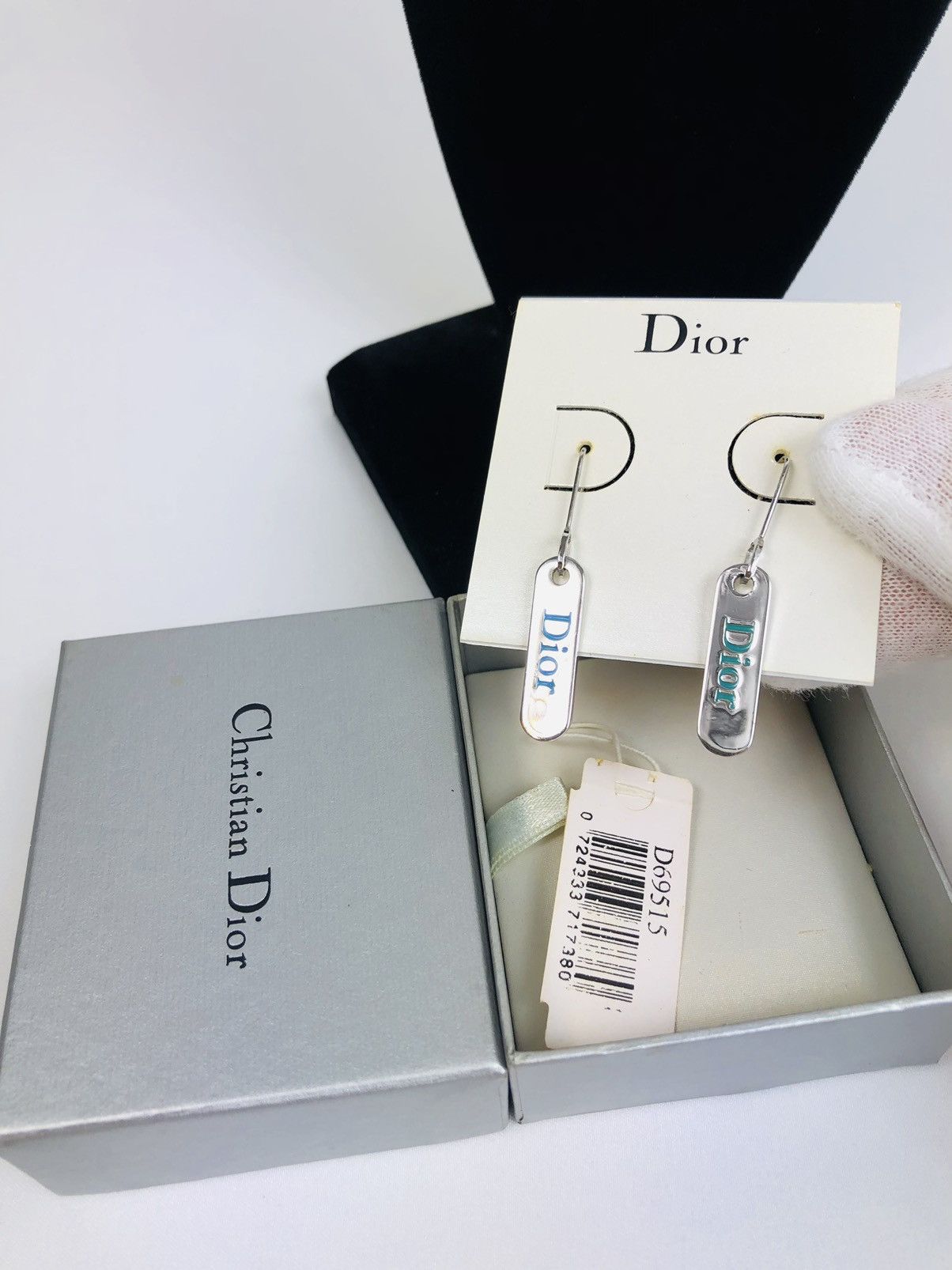 Dior Dior logo earrings Size ONE SIZE - 1 Thumbnail