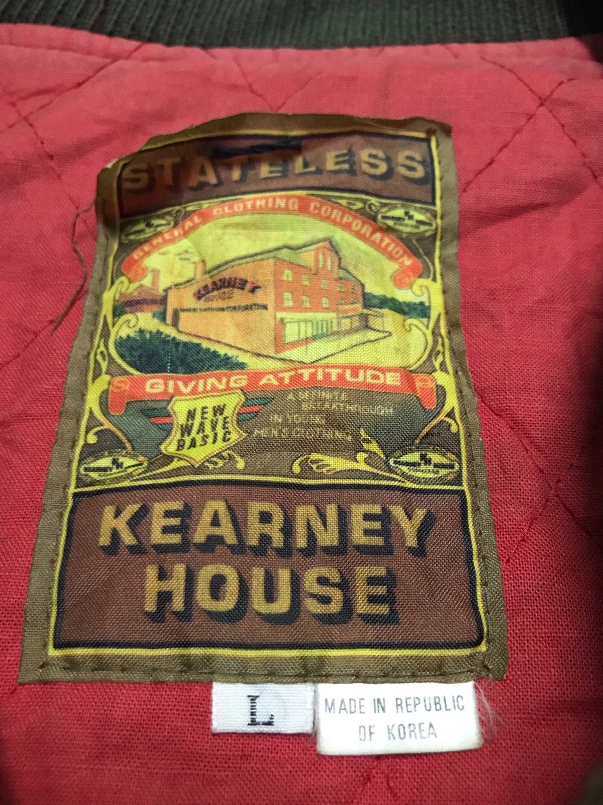 Japanese Brand × Vintage Kearney house Varsity jacket Size US L / EU 52-54 / 3 - 3 Thumbnail