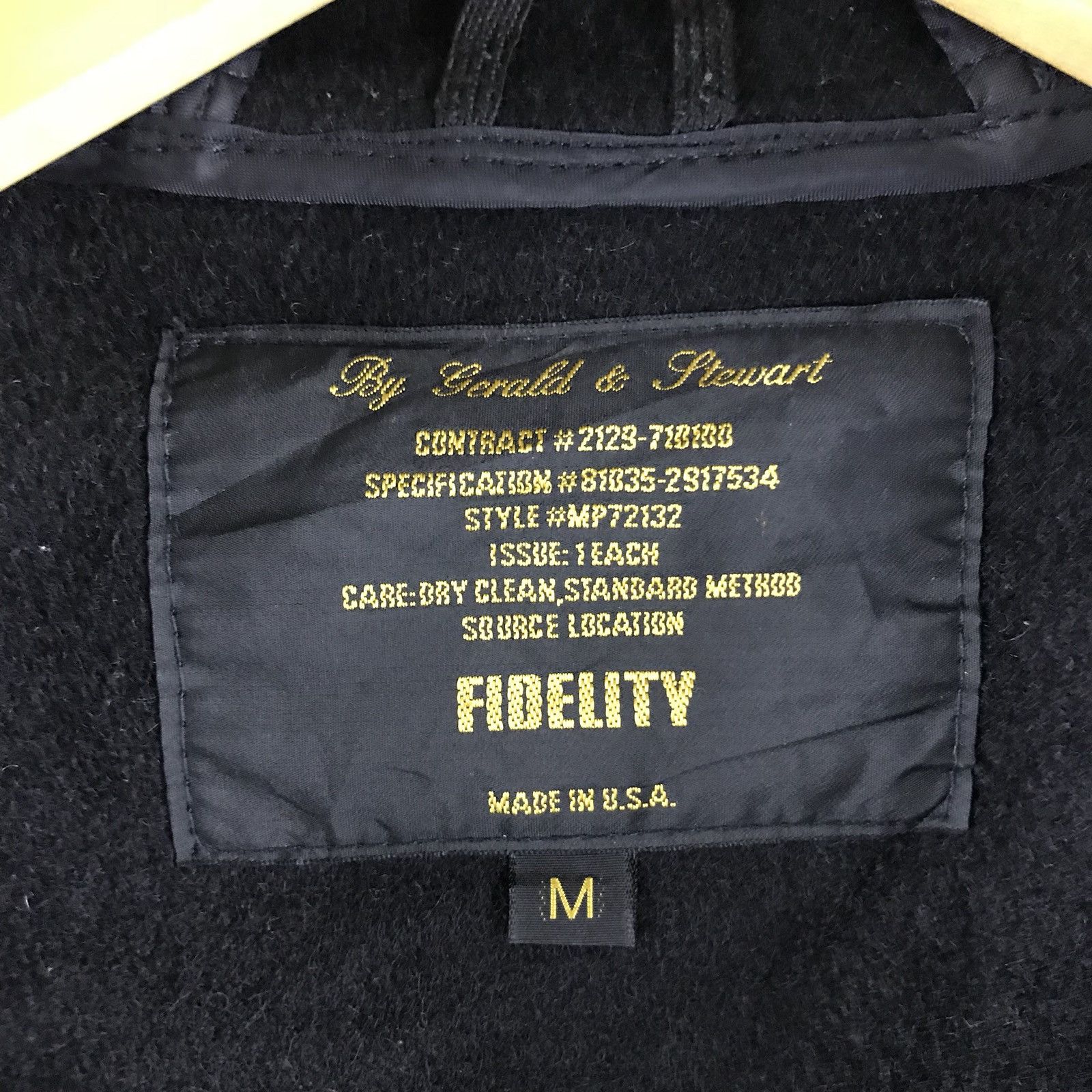 Fidelity 🔊🔔🔥❗FINAL DROP🔥Stewart X Fidelity Wool Coat Made In Usa Size US M / EU 48-50 / 2 - 13 Thumbnail
