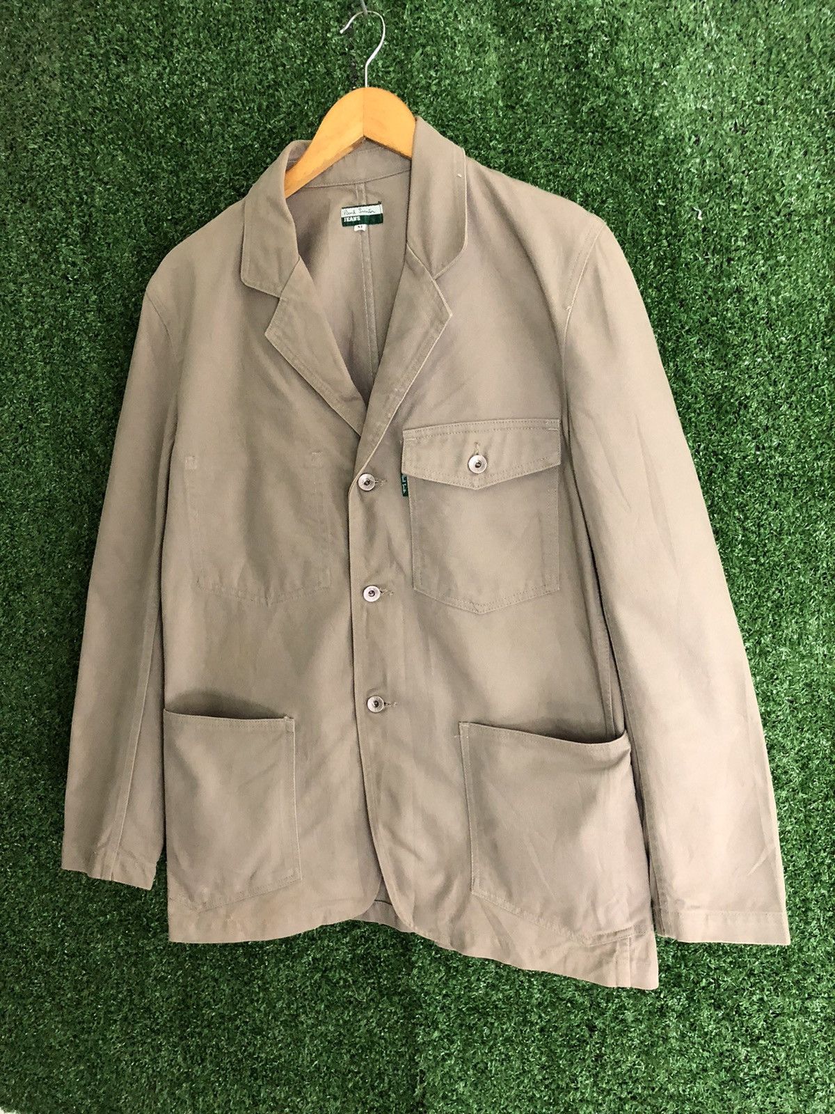 Paul Smith 🔥PAUL SMITH JEANS DENIM CHORE WORK JACKET Size US M / EU 48-50 / 2 - 3 Thumbnail