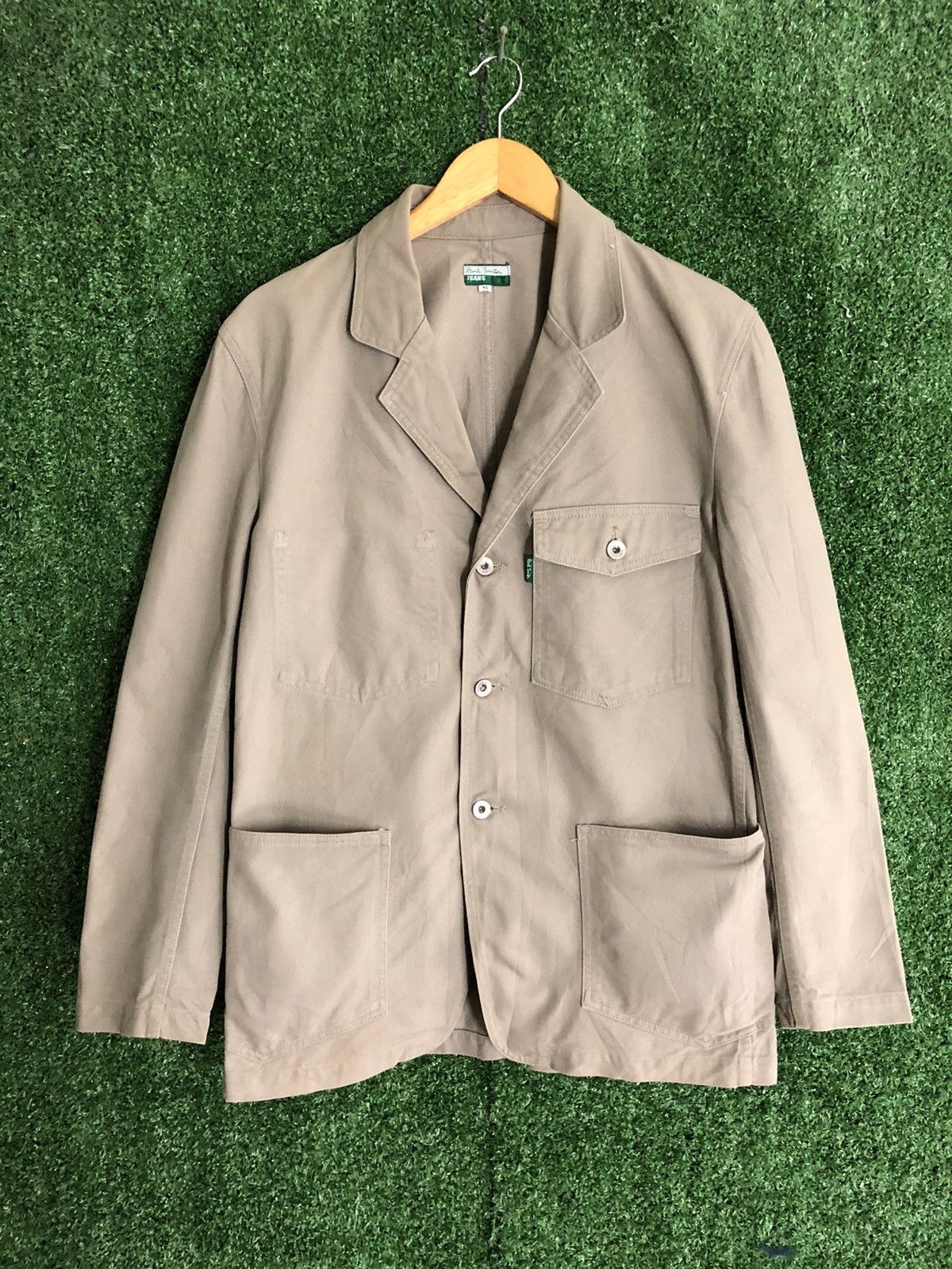 Paul Smith 🔥PAUL SMITH JEANS DENIM CHORE WORK JACKET Size US M / EU 48-50 / 2 - 4 Thumbnail