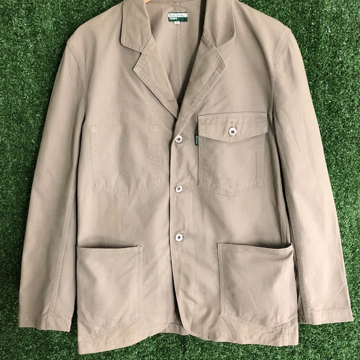 Paul Smith 🔥PAUL SMITH JEANS DENIM CHORE WORK JACKET Size US M / EU 48-50 / 2 - 5 Thumbnail
