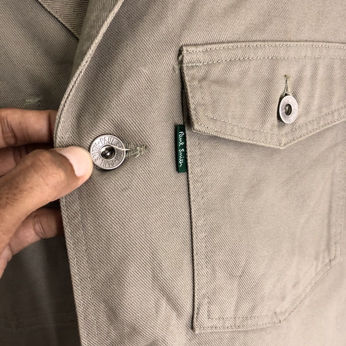 Paul Smith 🔥PAUL SMITH JEANS DENIM CHORE WORK JACKET Size US M / EU 48-50 / 2 - 6 Thumbnail