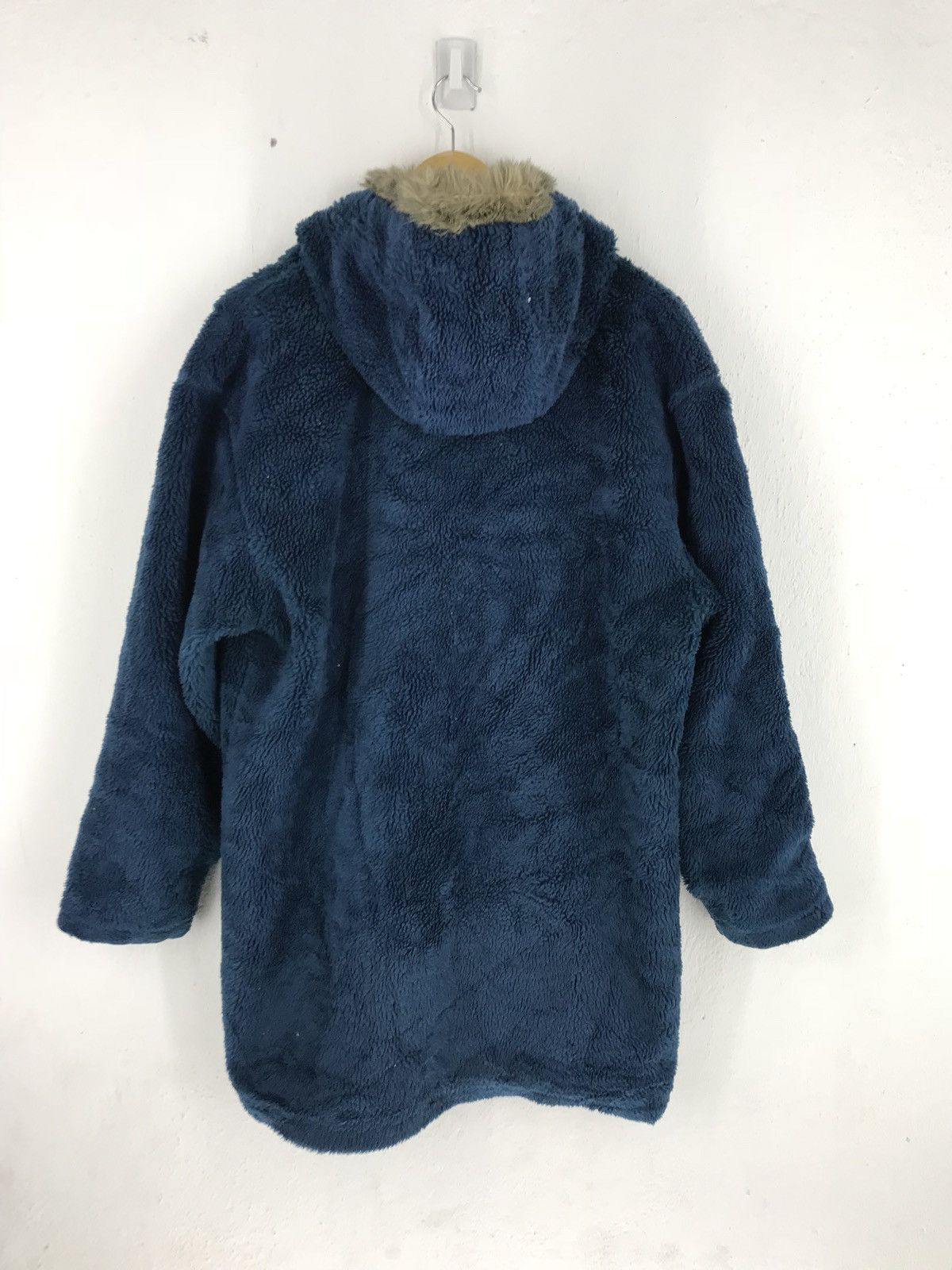 L.L. Bean Vintage L.L. BEAN Fleece Fur Button Up Jacket Size US M / EU 48-50 / 2 - 2 Thumbnail