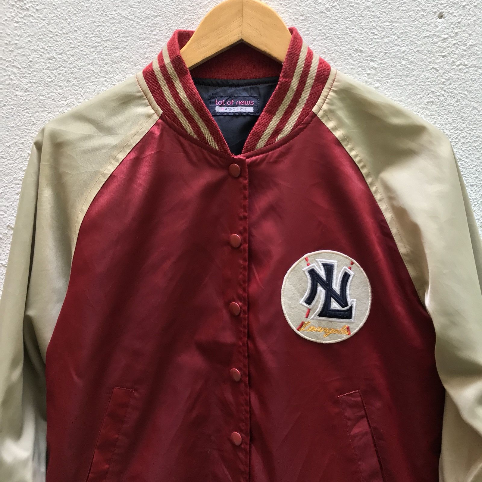 Japanese Brand Lot Of News Los Angeles Baseball Style Jacket Made In Japa Size US S / EU 44-46 / 1 - 4 Thumbnail