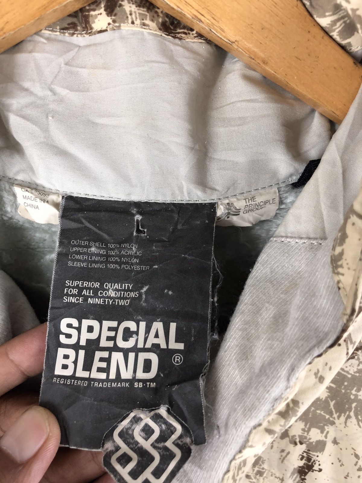 Japanese Brand 🔥SPECIAL BLEND SKI OUTDOOR JACKET NICE DESIGN Size US L / EU 52-54 / 3 - 9 Thumbnail