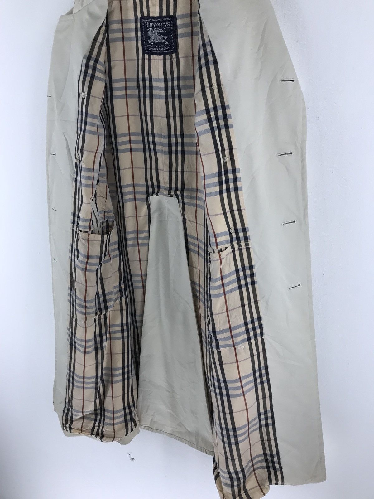 Burberry 🔊🔔🔥❗FINAL DROP🔥Burberry Nova Checker London Trech Coat Size US S / EU 44-46 / 1 - 8 Thumbnail