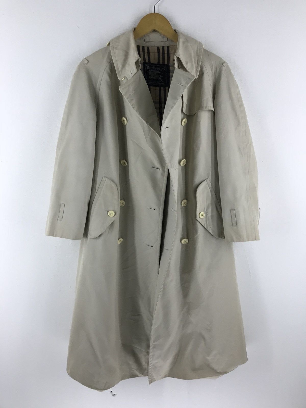 Burberry 🔊🔔🔥❗FINAL DROP🔥Burberry Nova Checker London Trech Coat Size US S / EU 44-46 / 1 - 4 Thumbnail