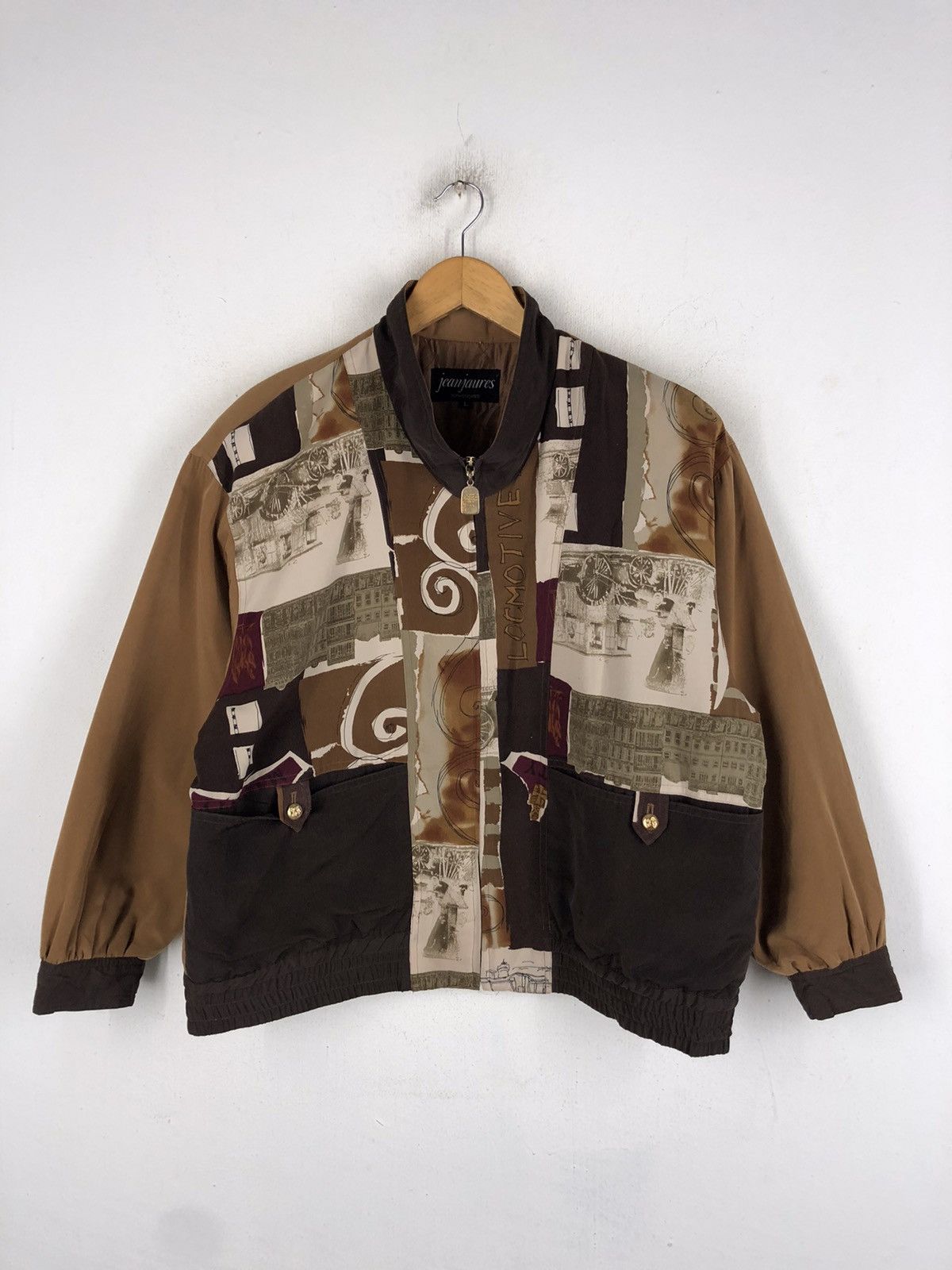 Designer × Japanese Brand Vintage japanese luxury designer brand jeanjaures jacket Size US M / EU 48-50 / 2 - 1 Thumbnail