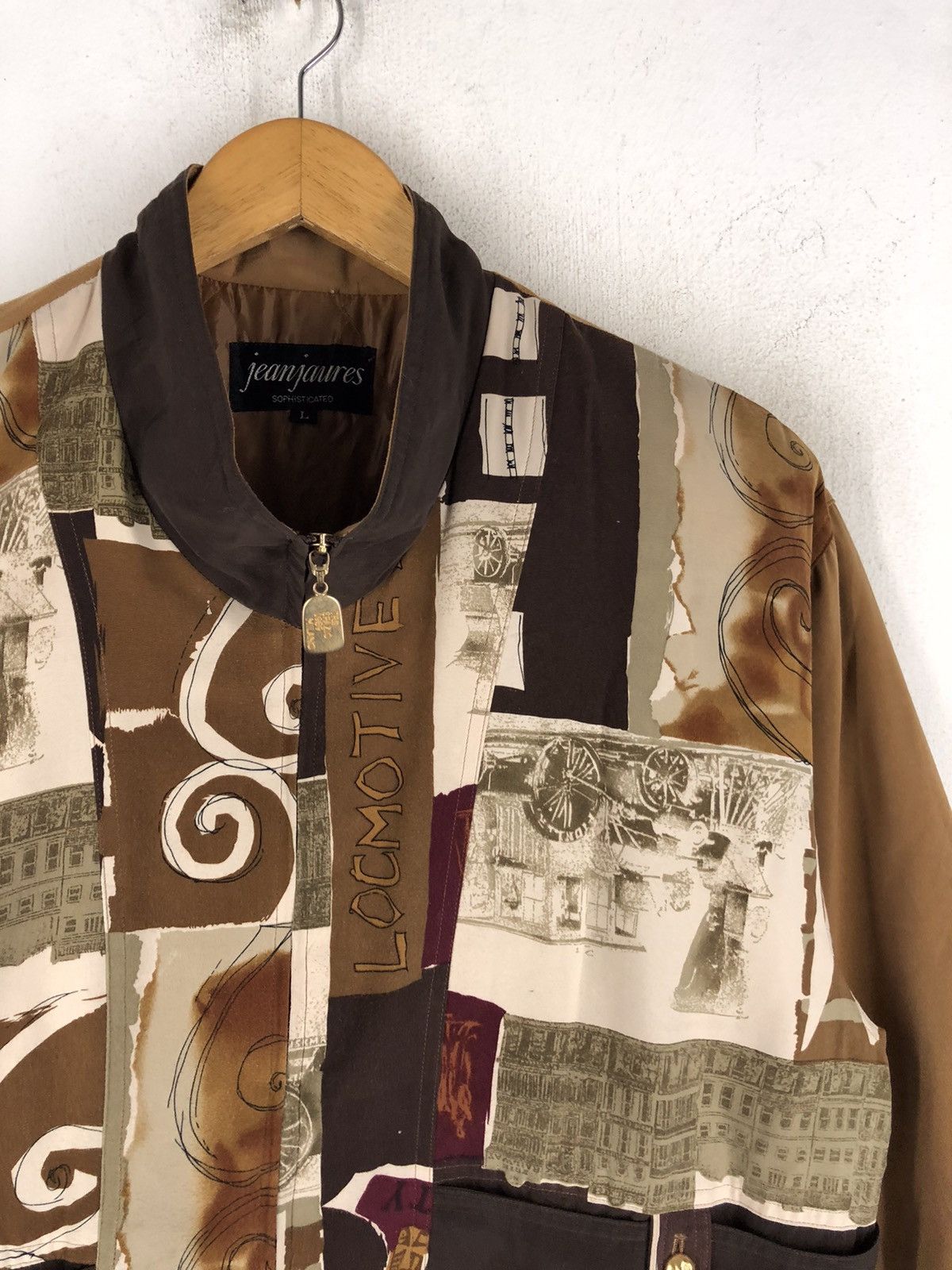 Designer × Japanese Brand Vintage japanese luxury designer brand jeanjaures jacket Size US M / EU 48-50 / 2 - 4 Thumbnail