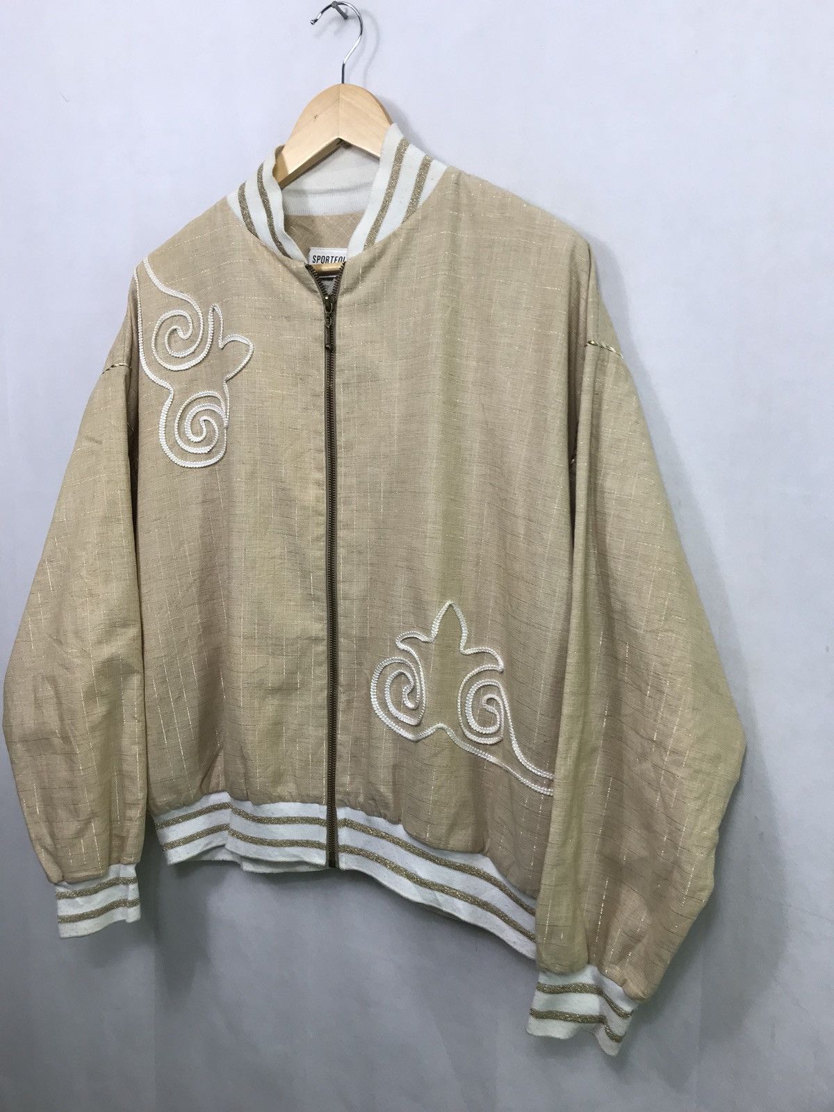 Designer 🔥💢 Sportforlio By Marcia Designer Brand Bomber Jacket Size US M / EU 48-50 / 2 - 2 Thumbnail