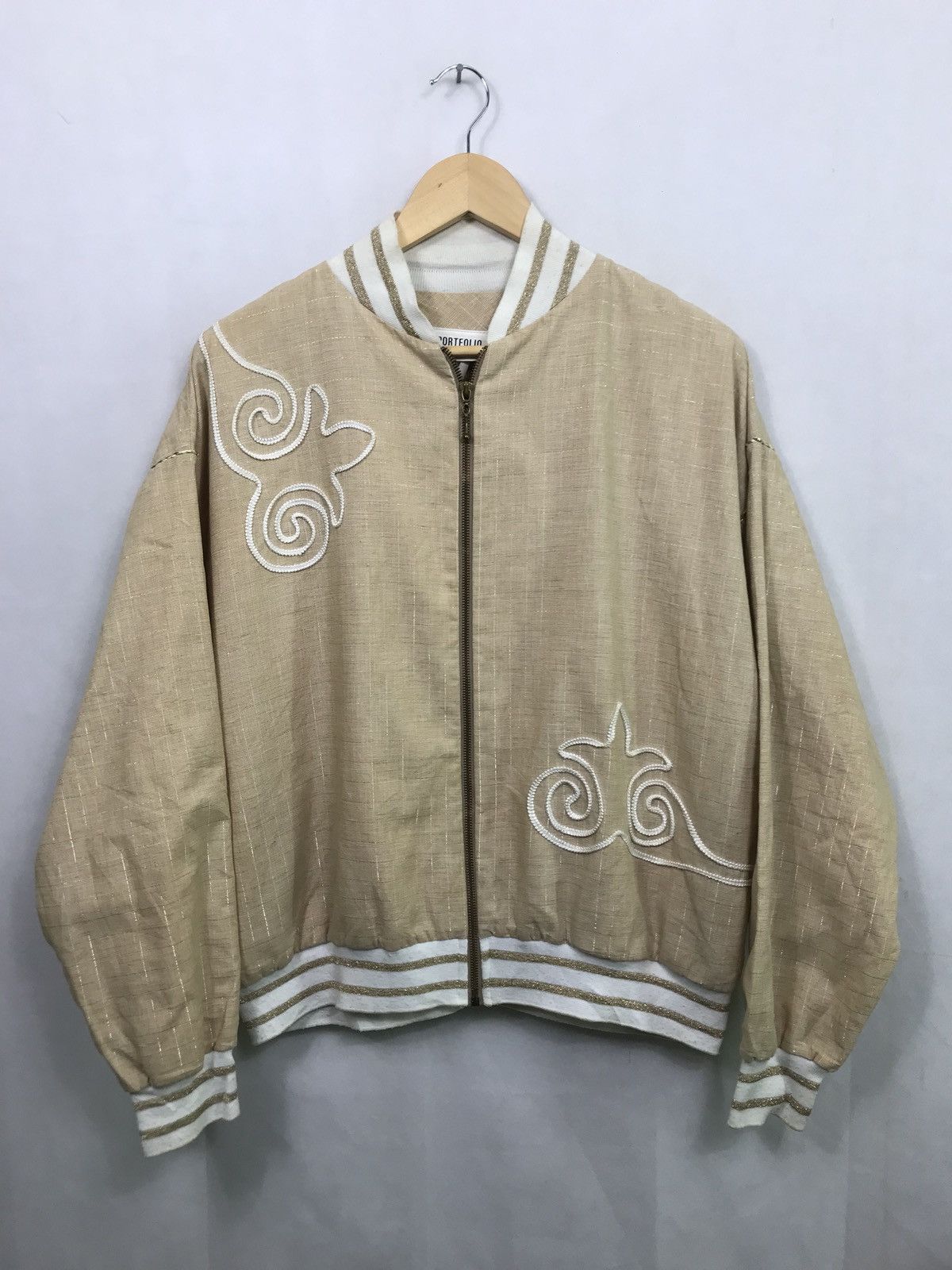 Designer 🔥💢 Sportforlio By Marcia Designer Brand Bomber Jacket Size US M / EU 48-50 / 2 - 1 Thumbnail
